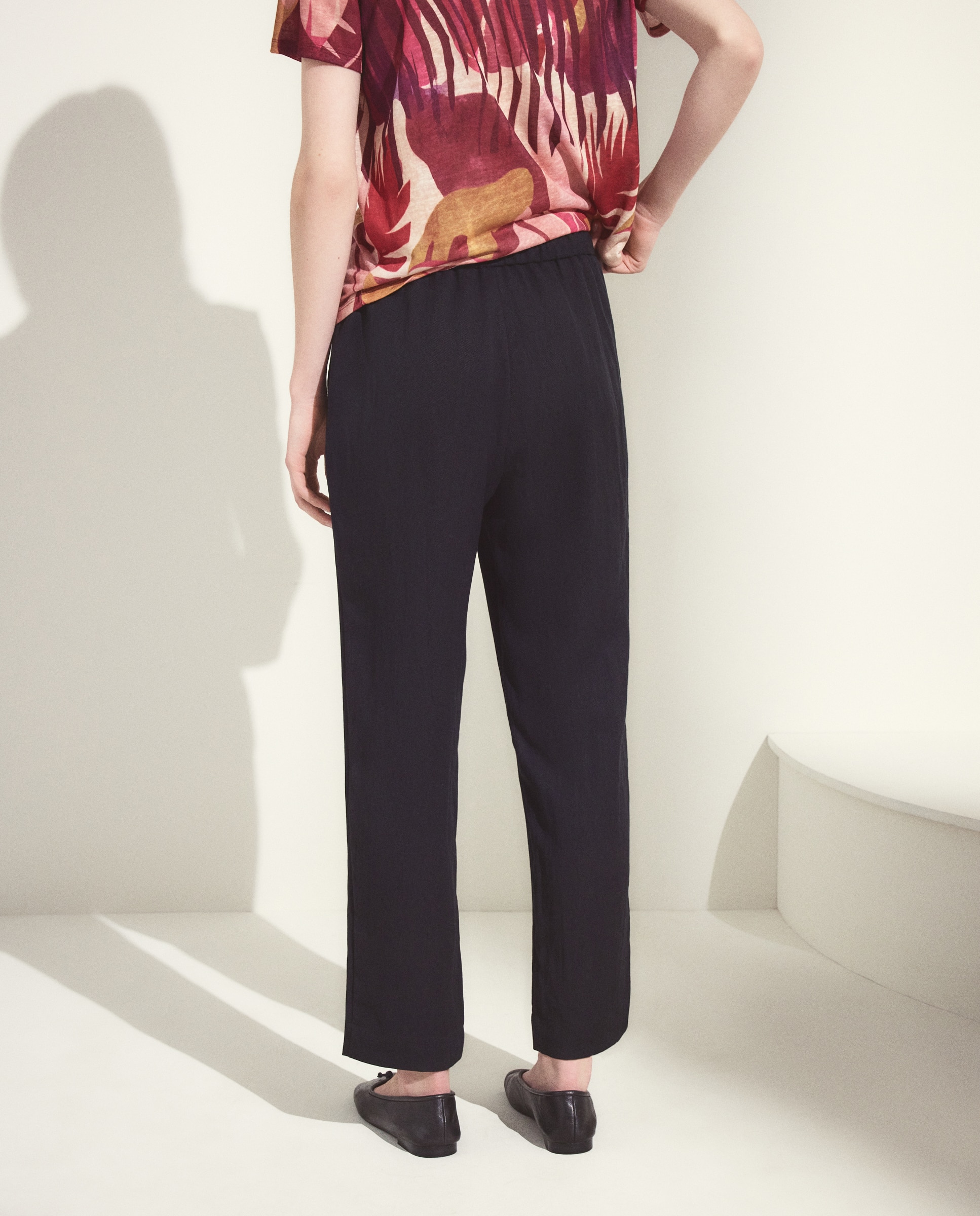 Joggers Lisas Crinkle Preto-3