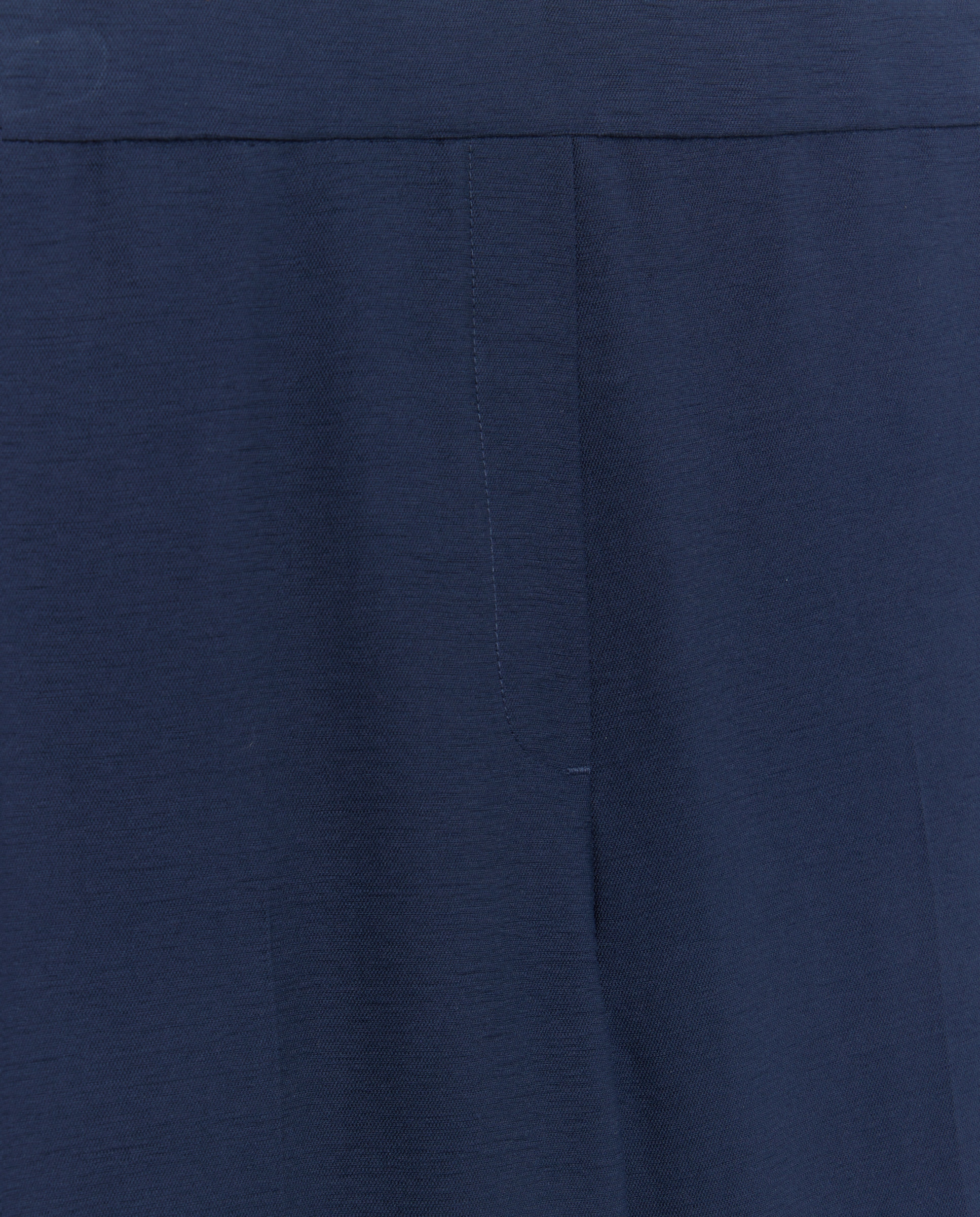 Pantalón de mujer semipitillo crinkle - Woman El Corte Inglés - Azul marino Azul marino-5