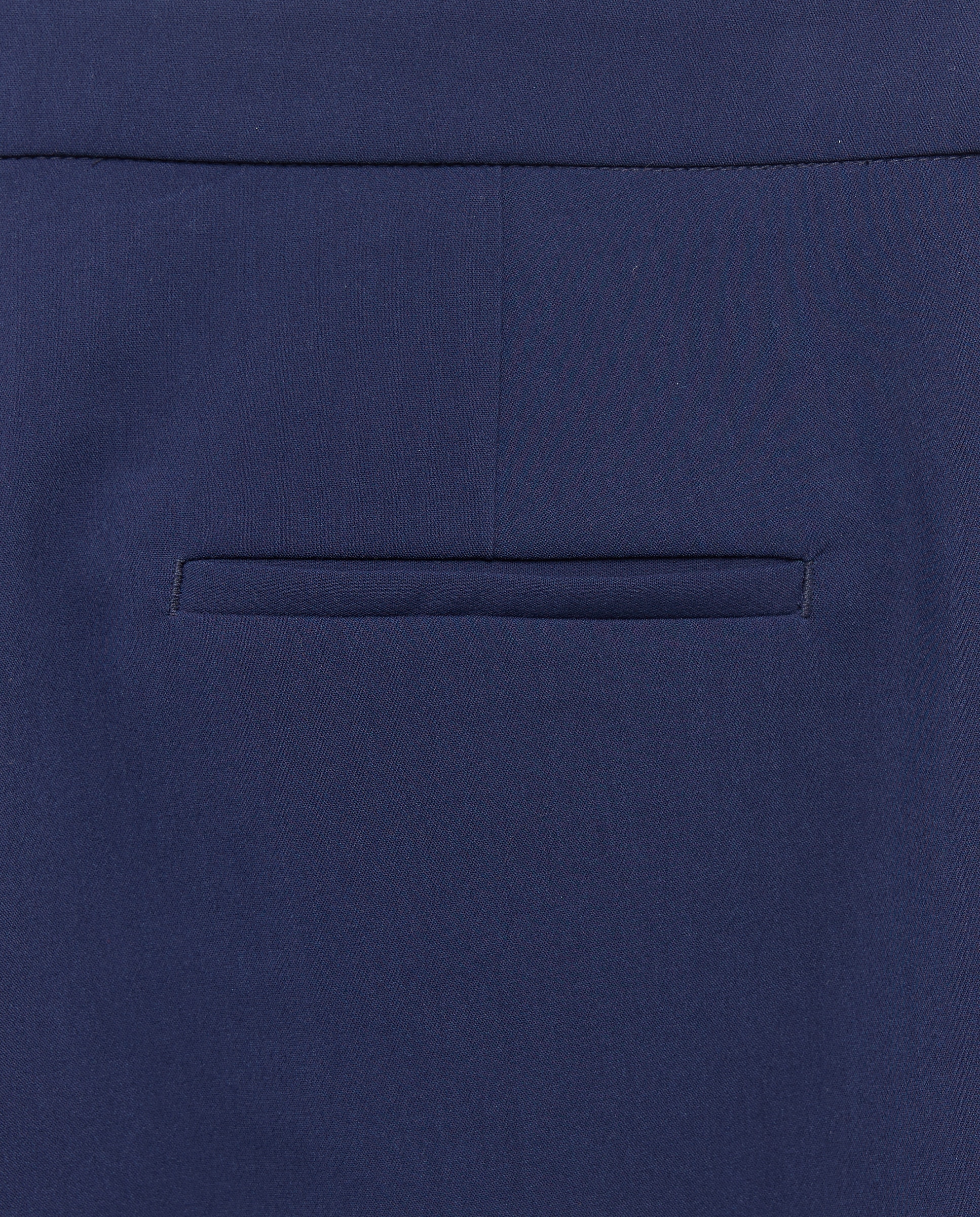 Pantalón semipitillo de mujer doble tela - Woman El Corte Inglés - Azul marino Azul marino-5