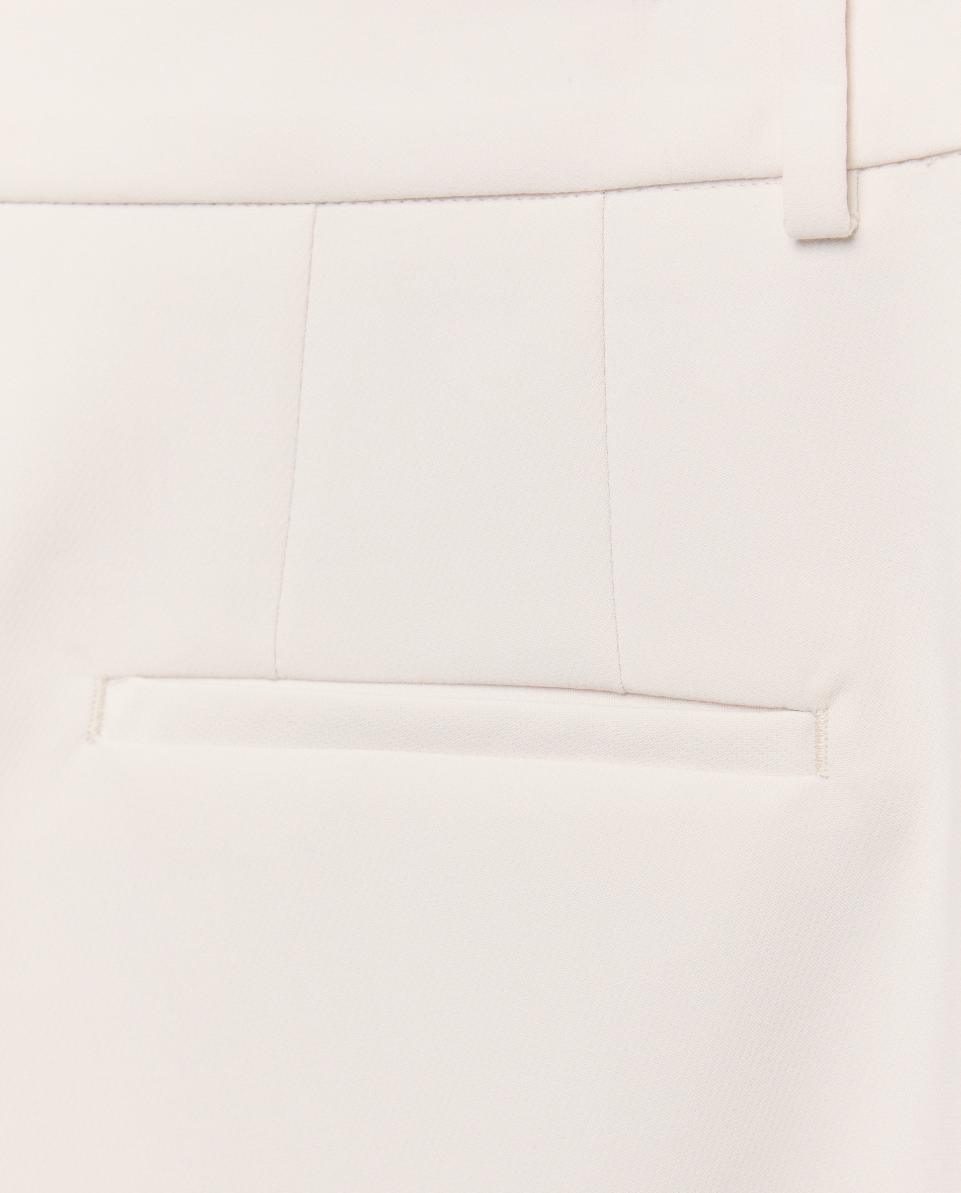 Pantalón ancho de mujer doble tela - Woman El Corte Inglés - 120 Crudo 120 Crudo-5