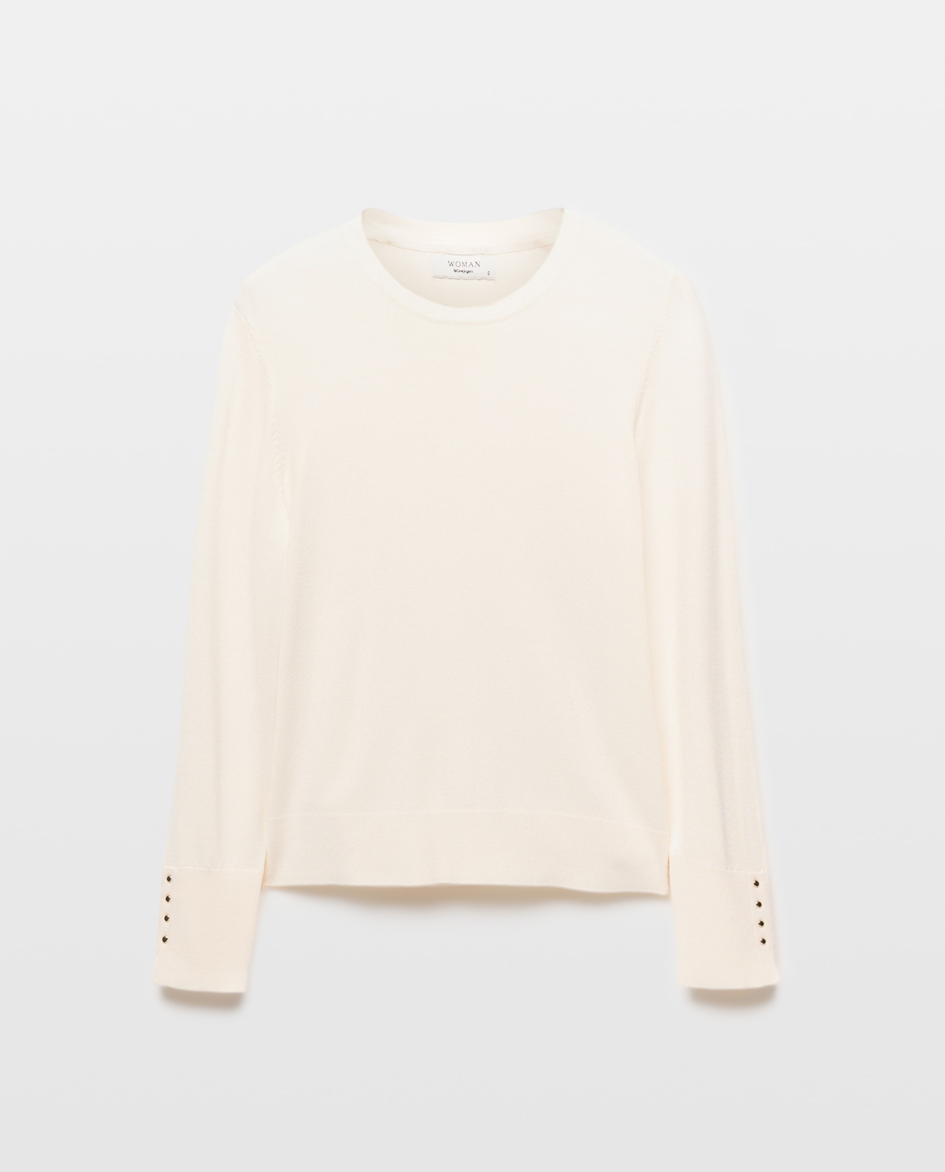 Imagen 5 de Jersey liso básico de mujer - Woman El Corte Inglés - 120 Crudo 120 Crudo