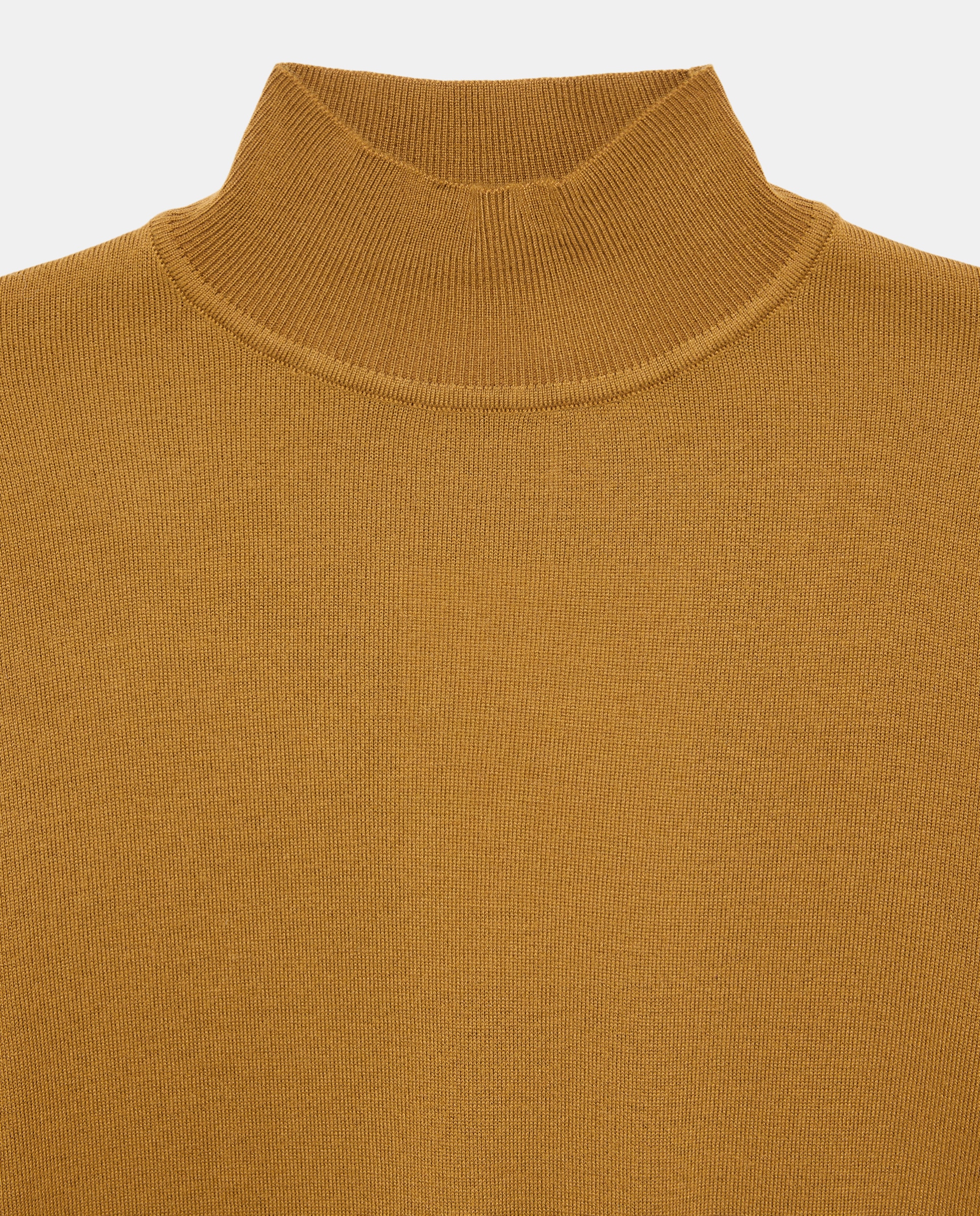 Jersey de mujer cuello perkins y tejido combinado - Woman El Corte Inglés - Visón claro Visón claro-5