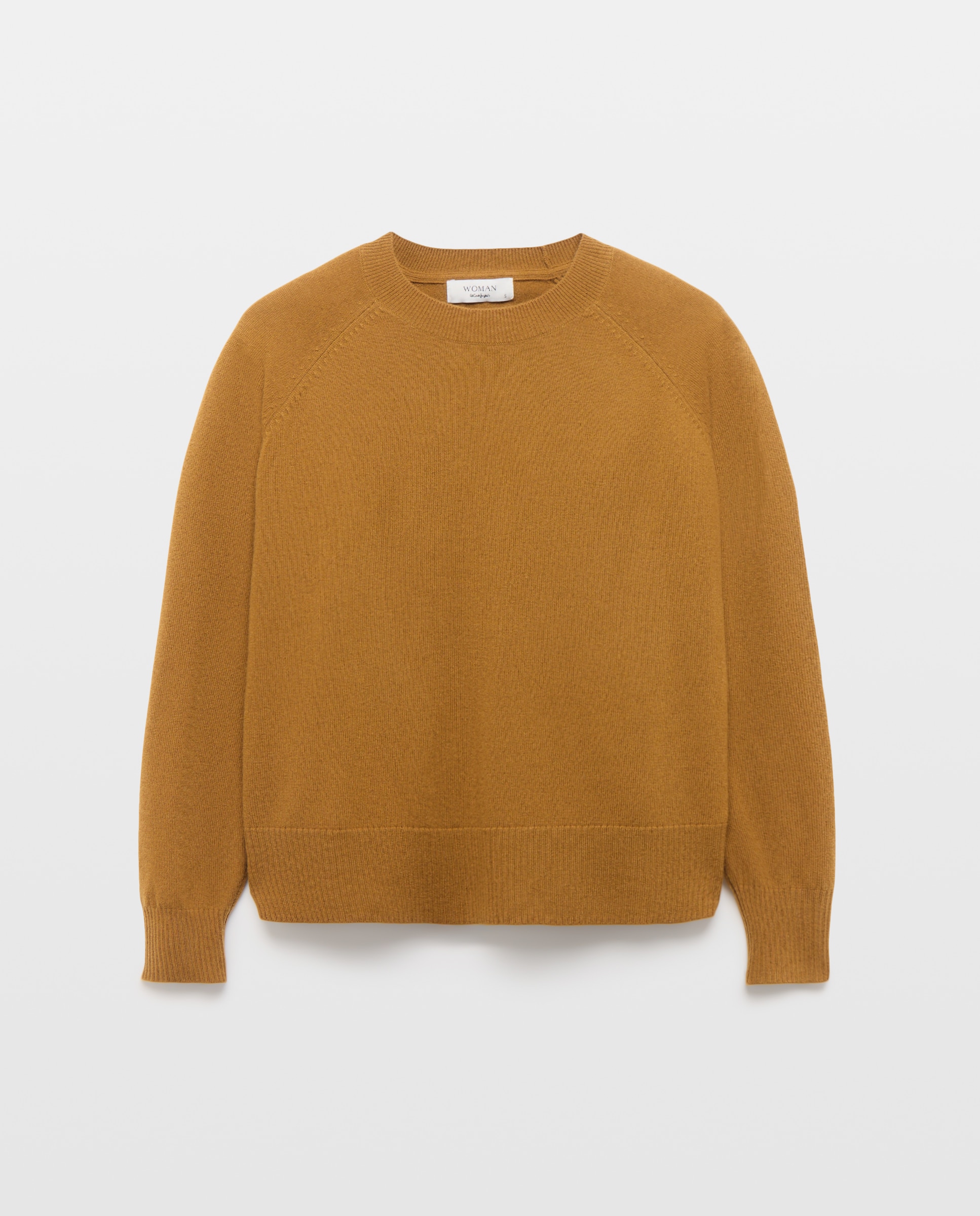 Jersey básico de mujer con lana cashmere - Woman El Corte Inglés - 740 Tabaco 740 Tabaco-4
