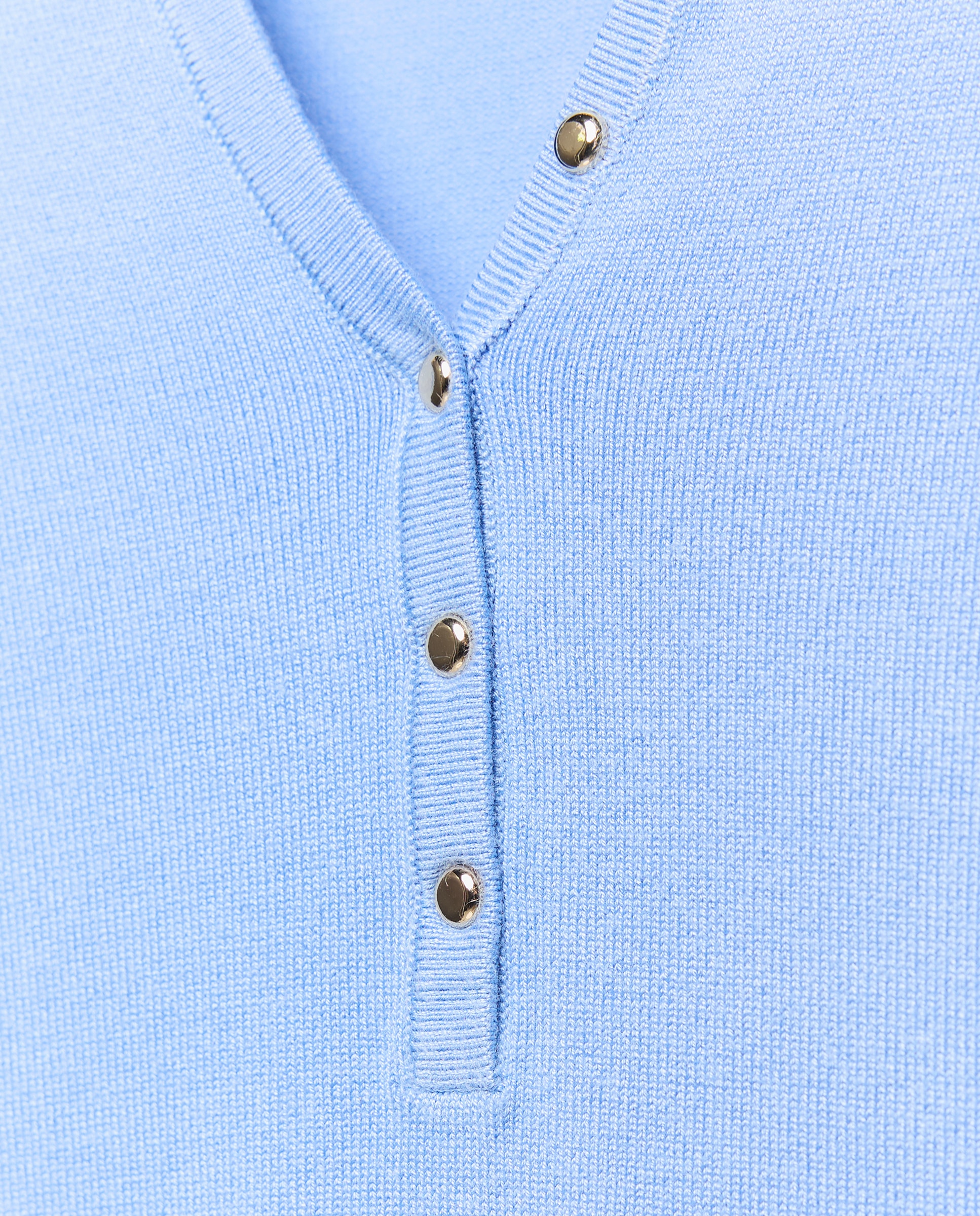 Jersey básico liso de mujer - Woman El Corte Inglés - Verde 410 Azul claro-6