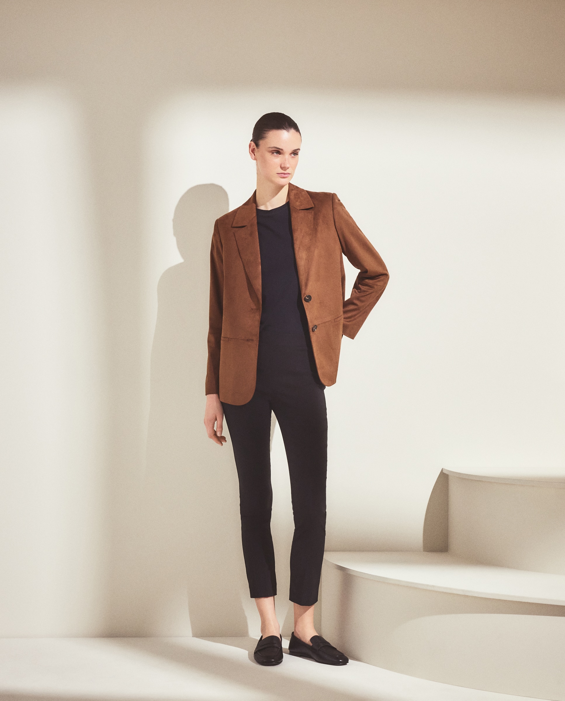 Leggin de mujer liso - Woman El Corte Inglés - Negro intenso Negro intenso-1