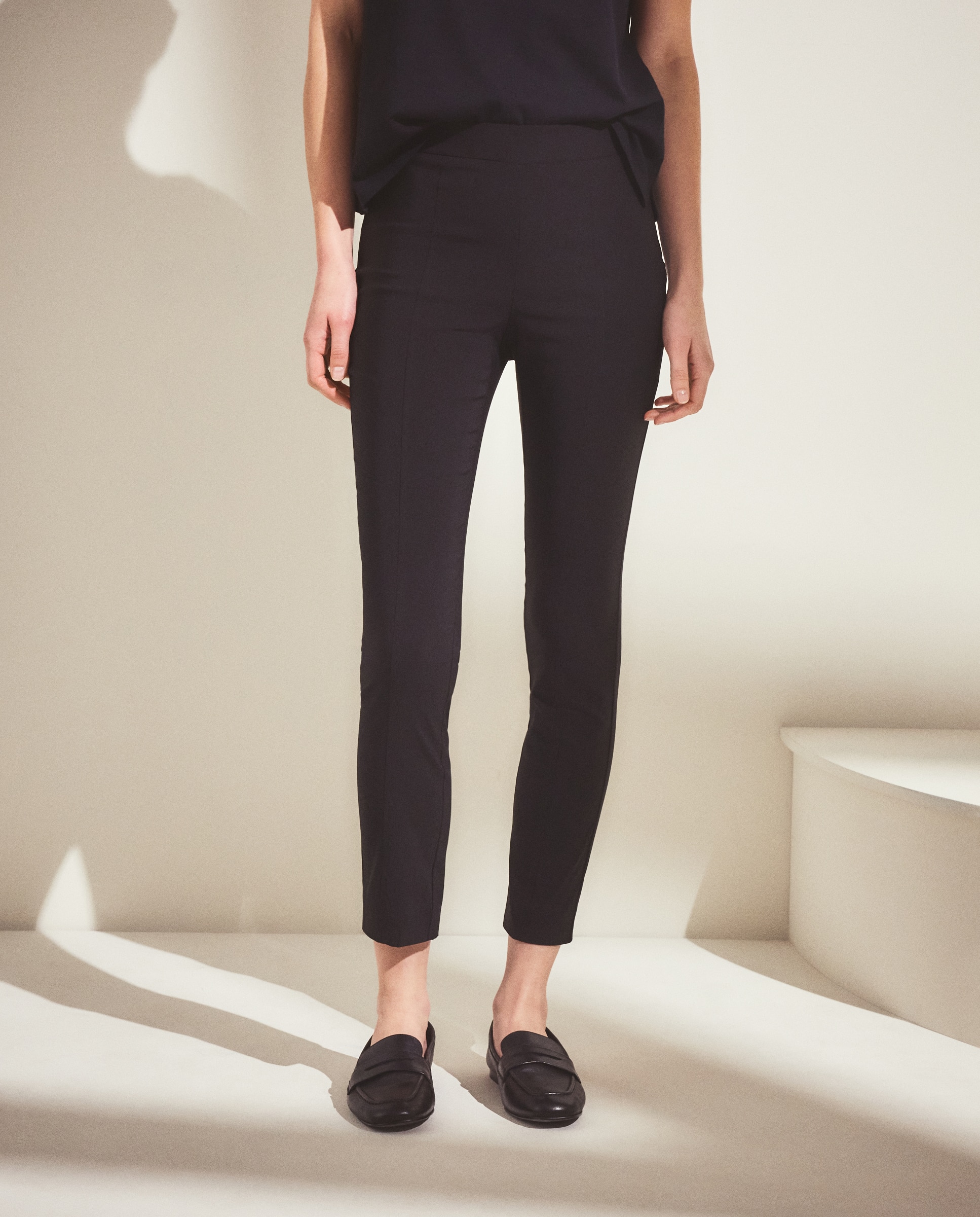 Leggin de mujer liso - Woman El Corte Inglés - Negro intenso Negro intenso-2