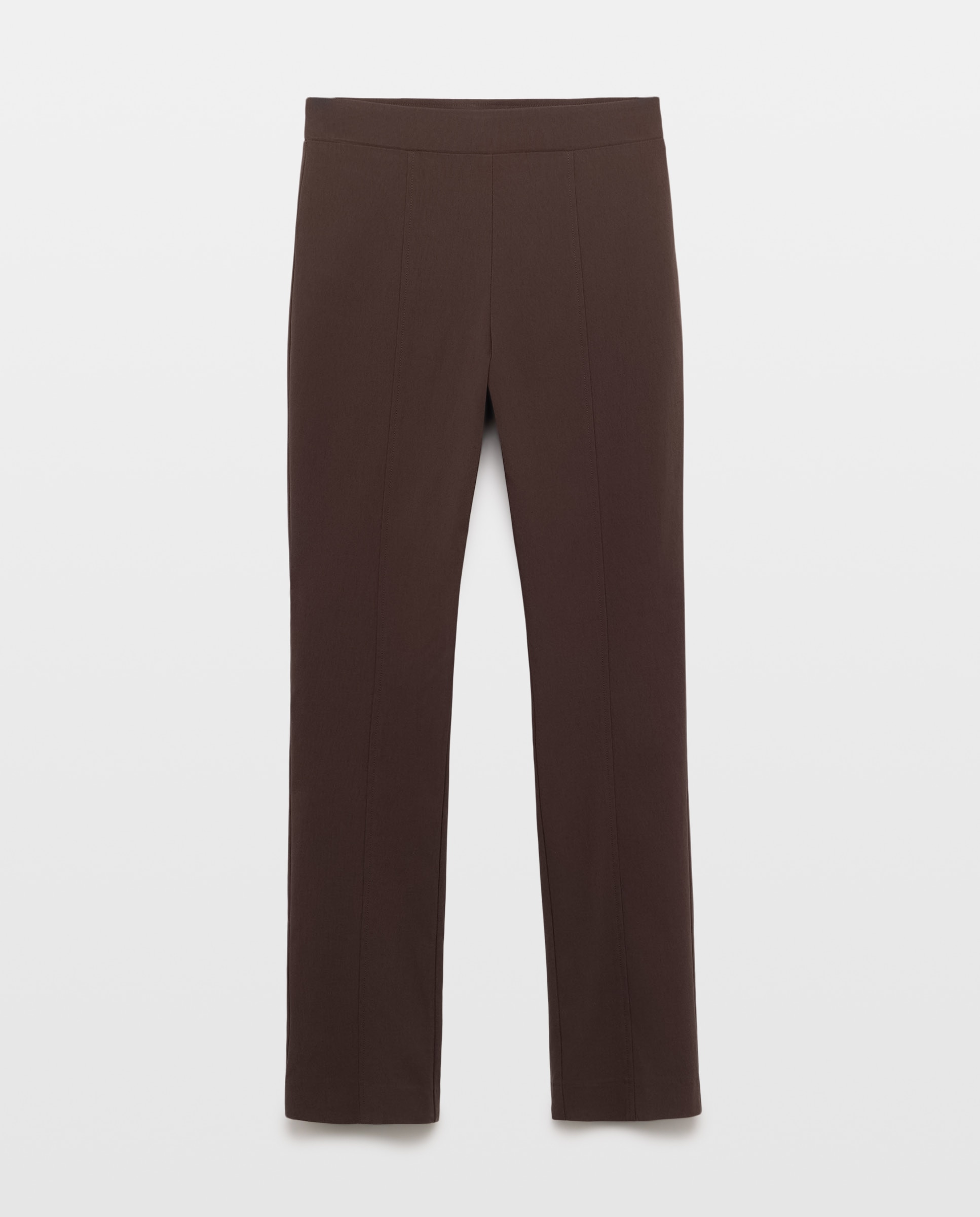 Leggin de mujer liso - Woman El Corte Inglés - Azul Marrón-4