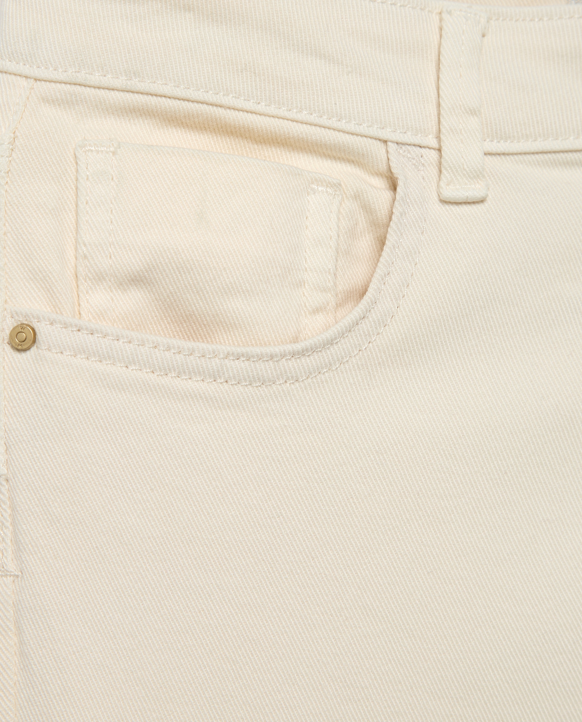 Calças Bootcut 120 Cru-5