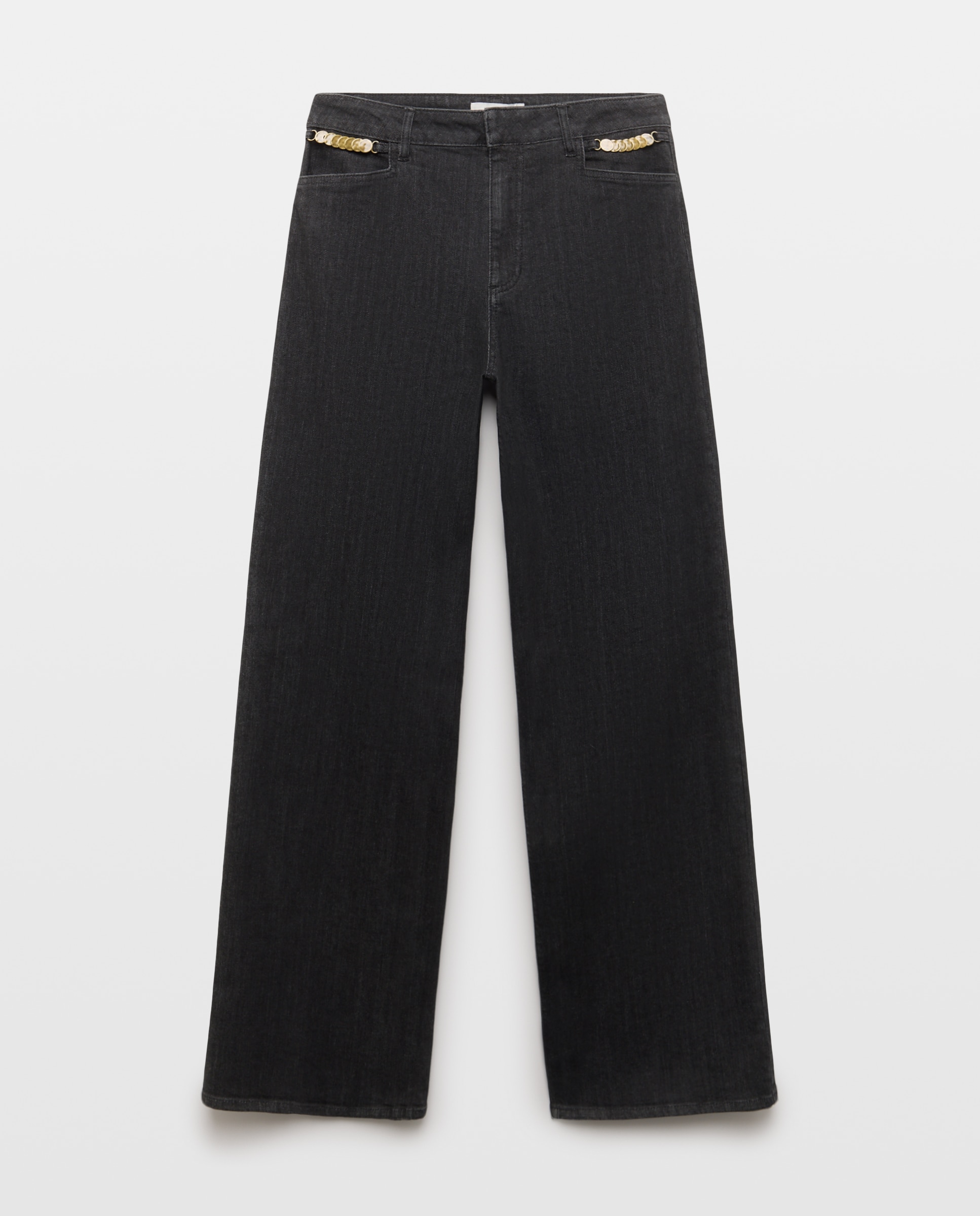 Jeans com Corrente 830 Antracite-4