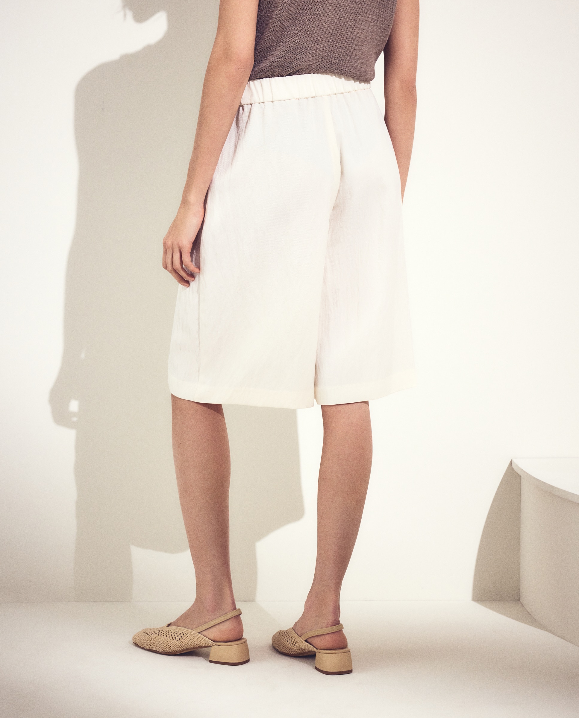 Bermudas Lisas Largas 120 Cru-3