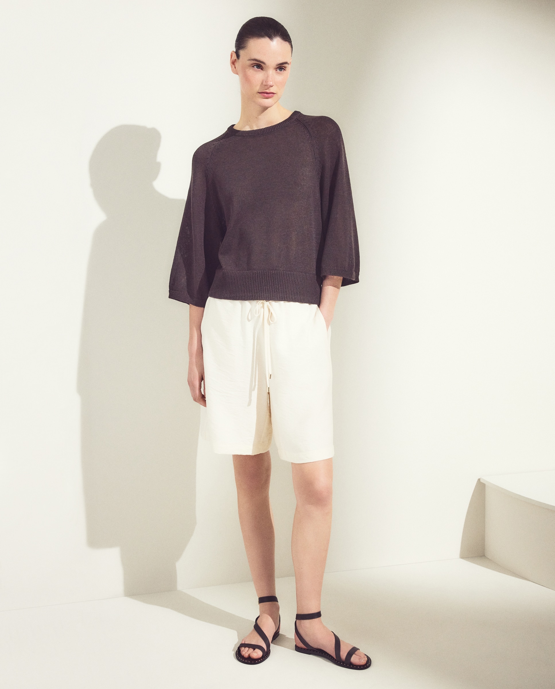 Imagem 0 de Bermudas Lisas de Viscose
