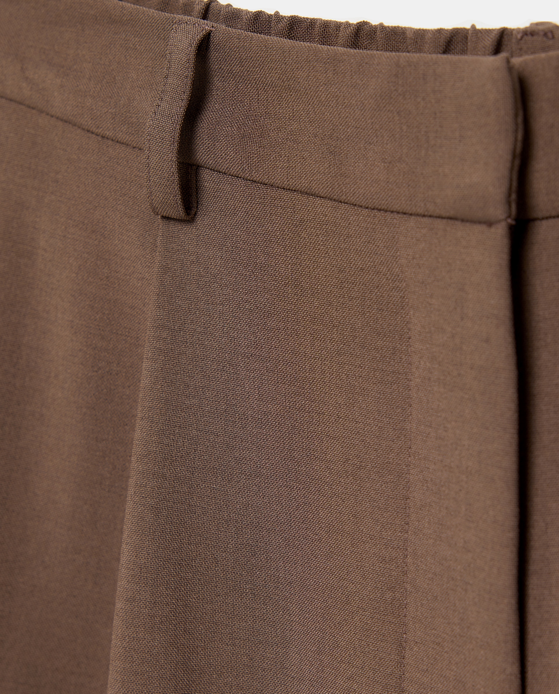 Pantalón bermuda de mujer - Woman El Corte Inglés - Marrón Marrón-5