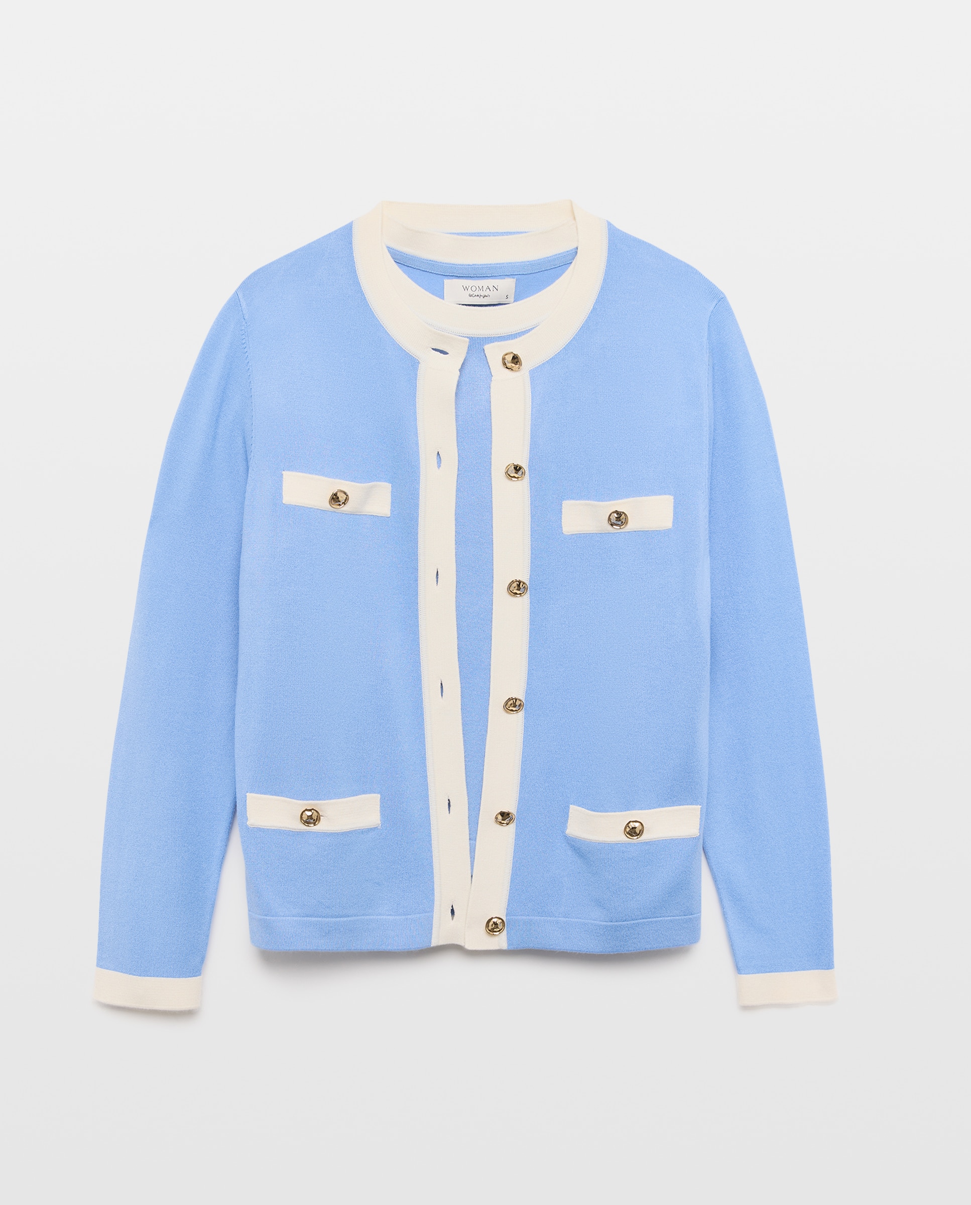 Twin liso básico de mujer - Woman El Corte Inglés - 410 Azul claro 410 Azul claro-5