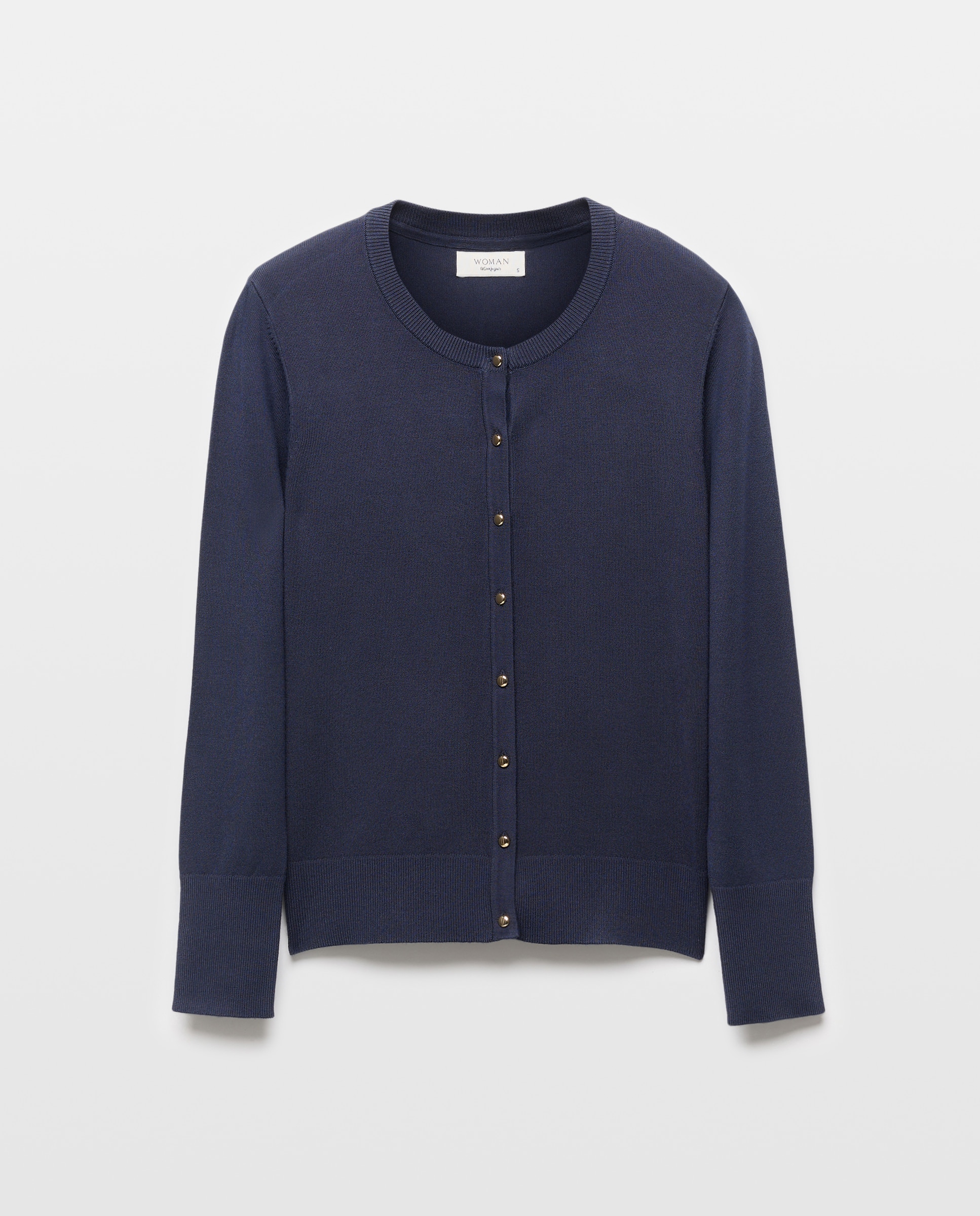 Imagen 5 de Chaqueta lisa básica de mujer - Woman El Corte Inglés - Azul marino Azul marino