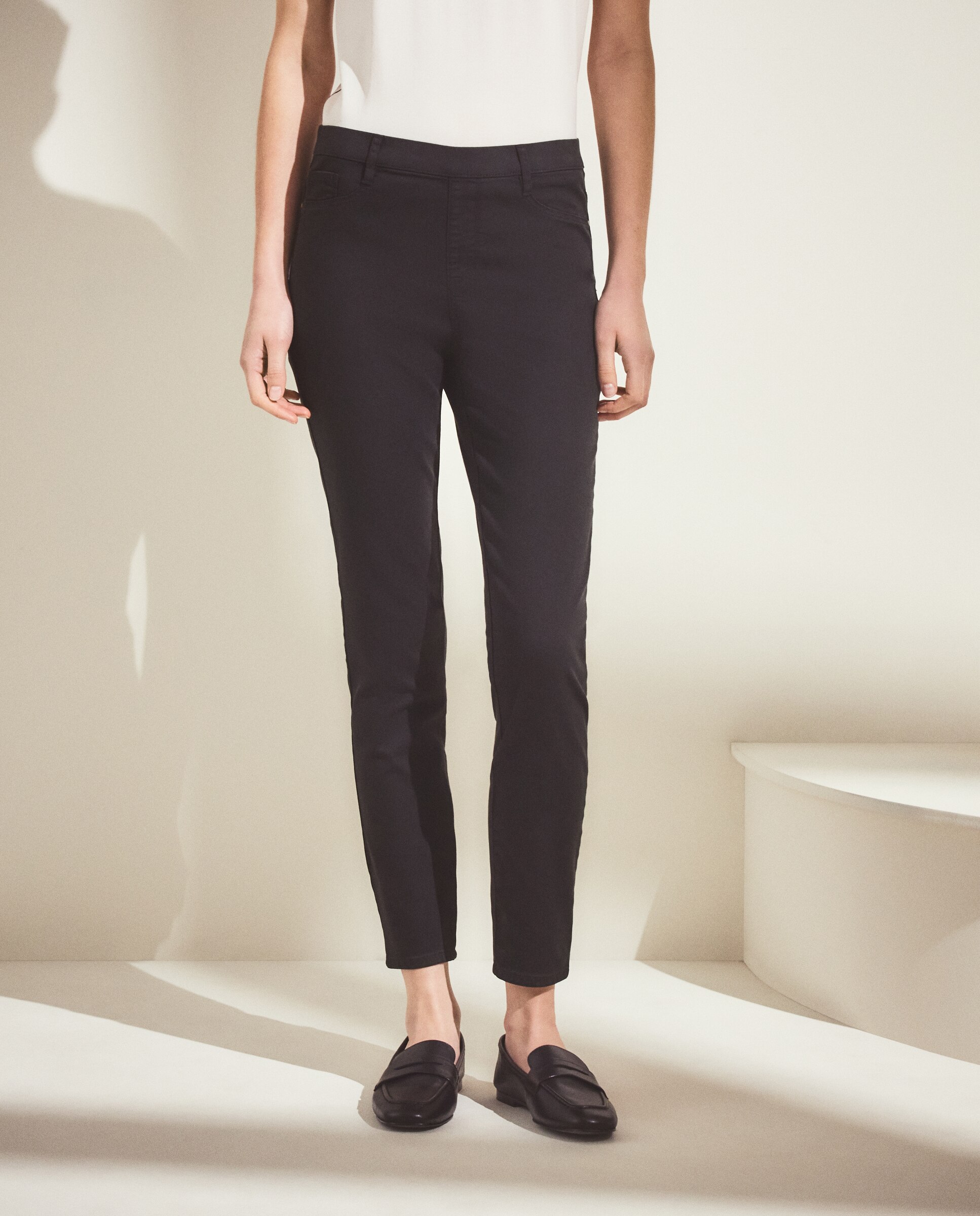 Pantalón jegging de mujer - Woman El Corte Inglés - Negro anticuario Negro anticuario-2