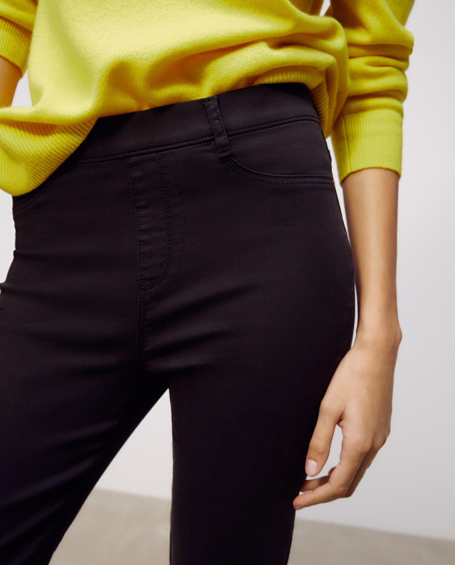 Pantalón jegging de mujer - Woman El Corte Inglés - Negro anticuario Negro anticuario-6