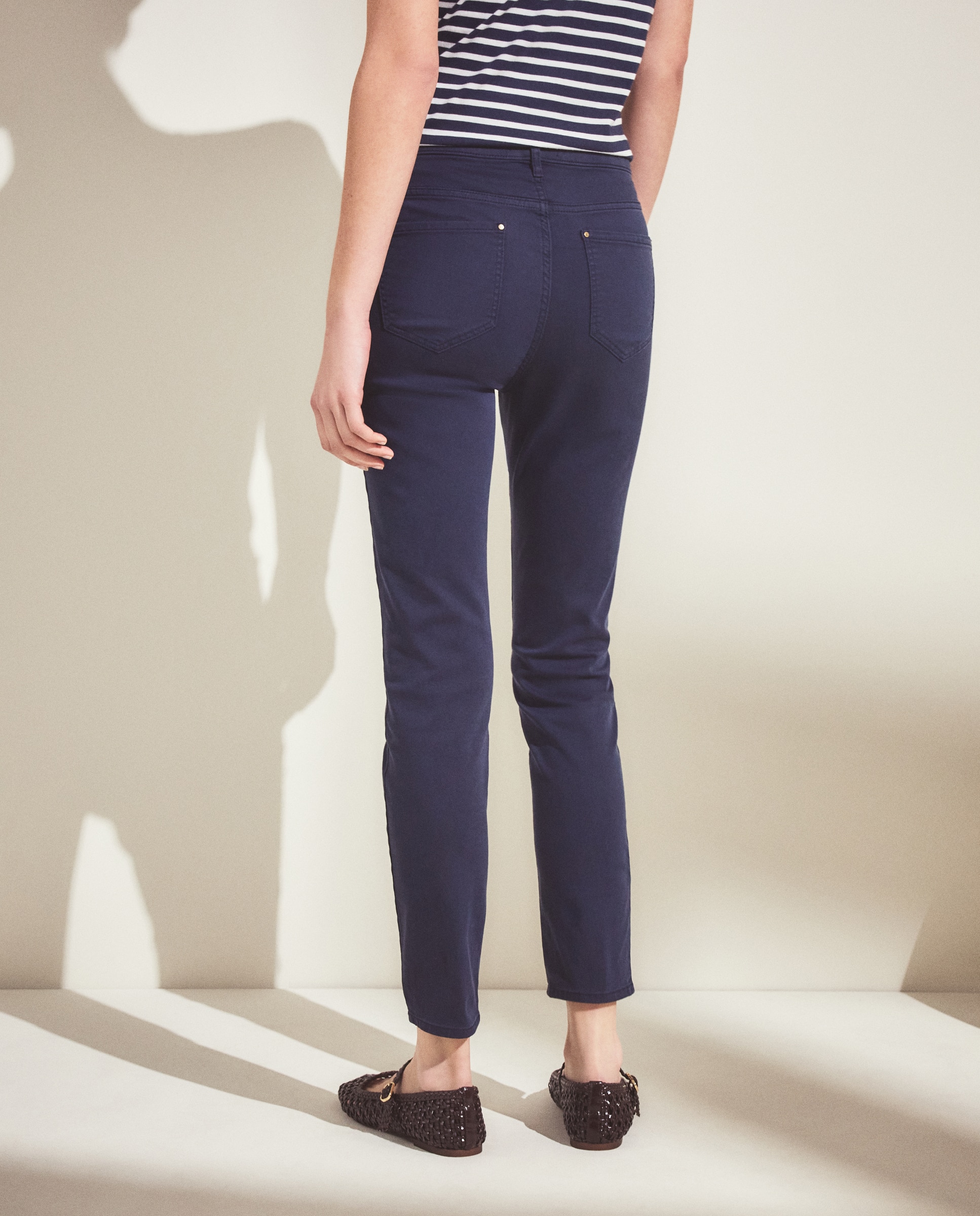 Pantalón jegging de mujer - Woman El Corte Inglés - Azul marino Azul marino-3
