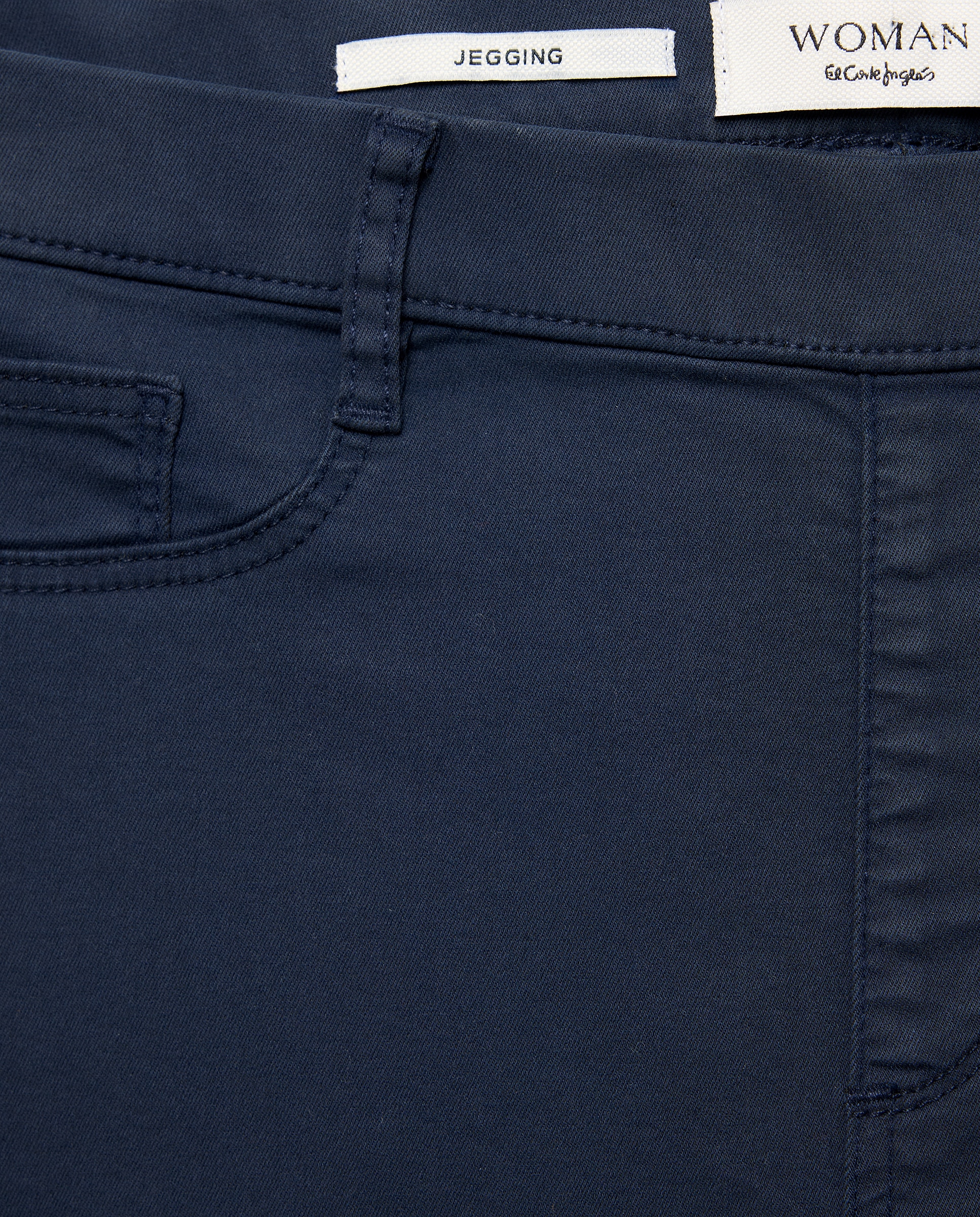 Pantalón jegging de mujer - Woman El Corte Inglés - Azul marino Azul marino-5