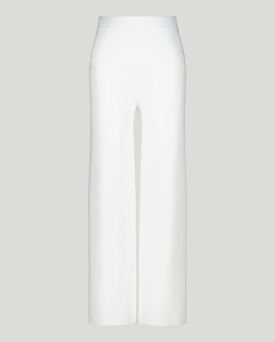 Calças Lisas de Viscose 120 Cru-4