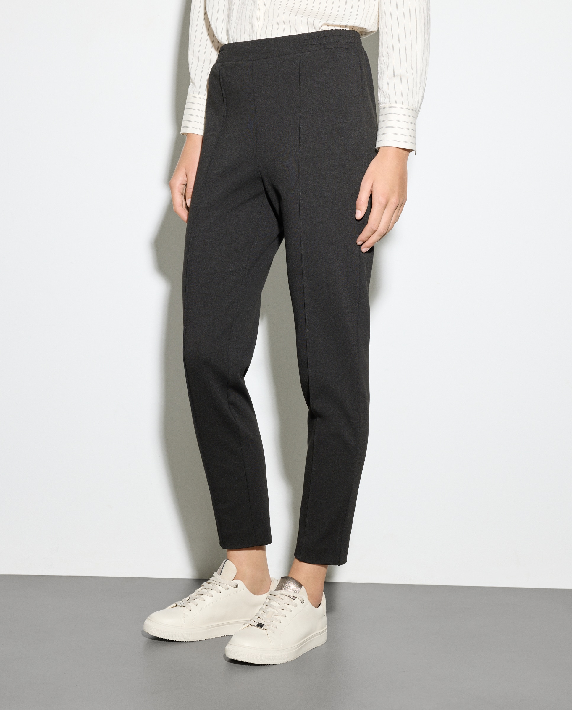 Pantalón legging de punto de mujer - Woman El Corte Inglés - Negro Negro-2