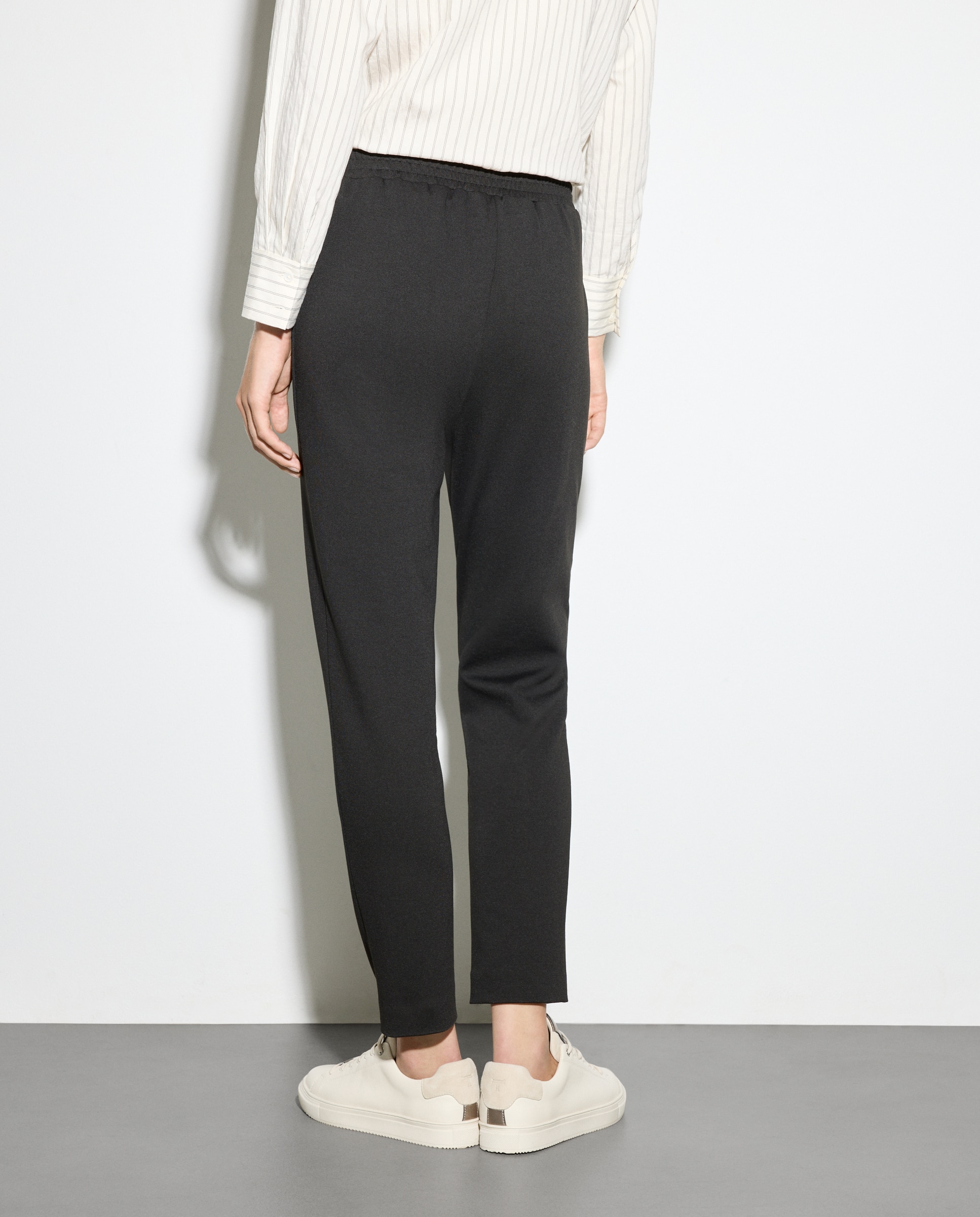 Pantalón legging de punto de mujer - Woman El Corte Inglés - Negro Negro-3