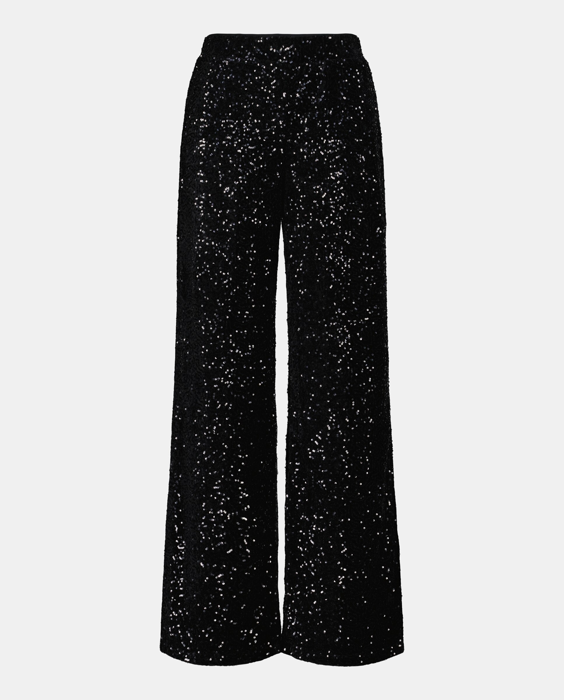 Calças com Lantejoulas Preto-4