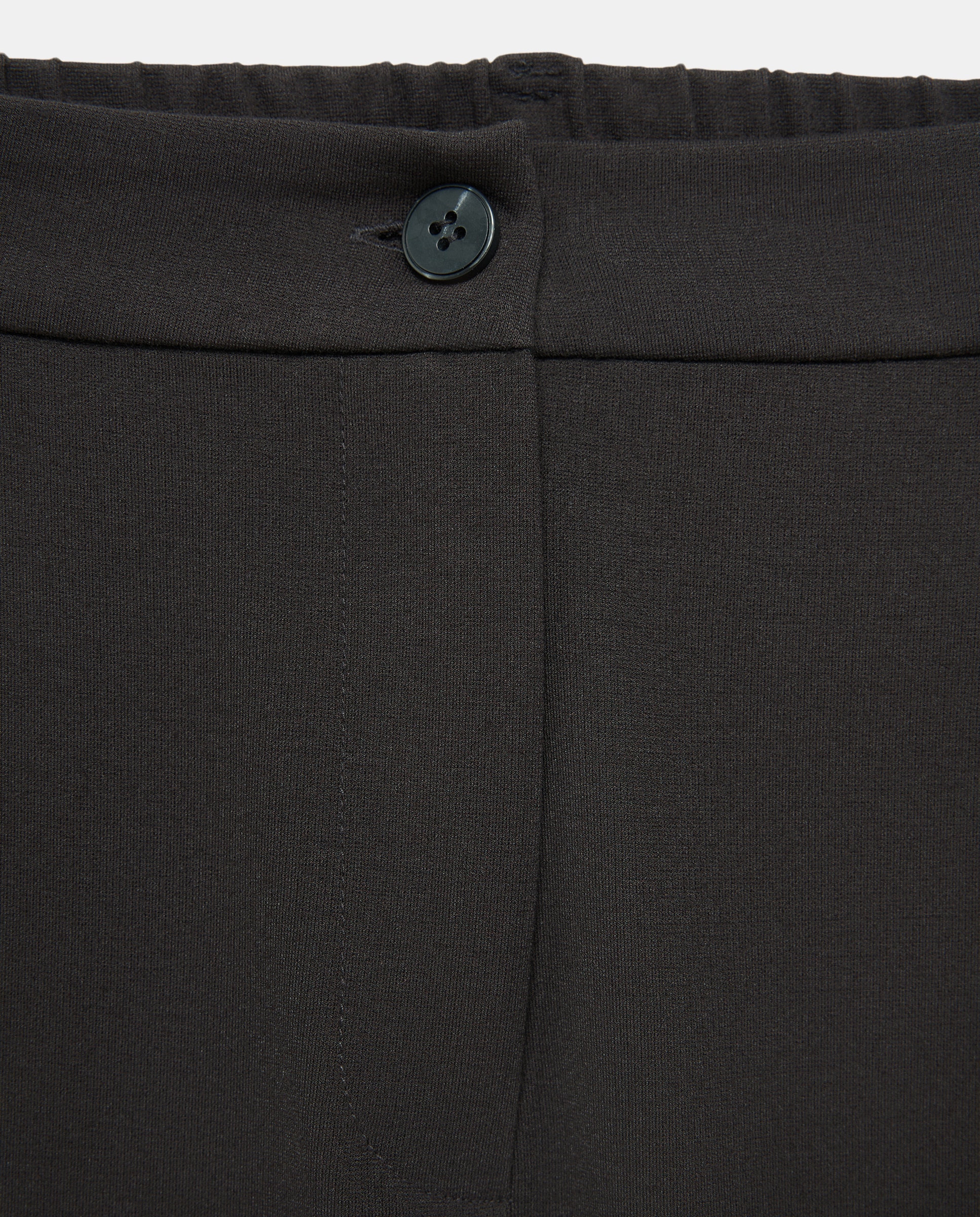 Pantalón semipitillo liso de mujer - Woman El Corte Inglés - Negro Negro-5
