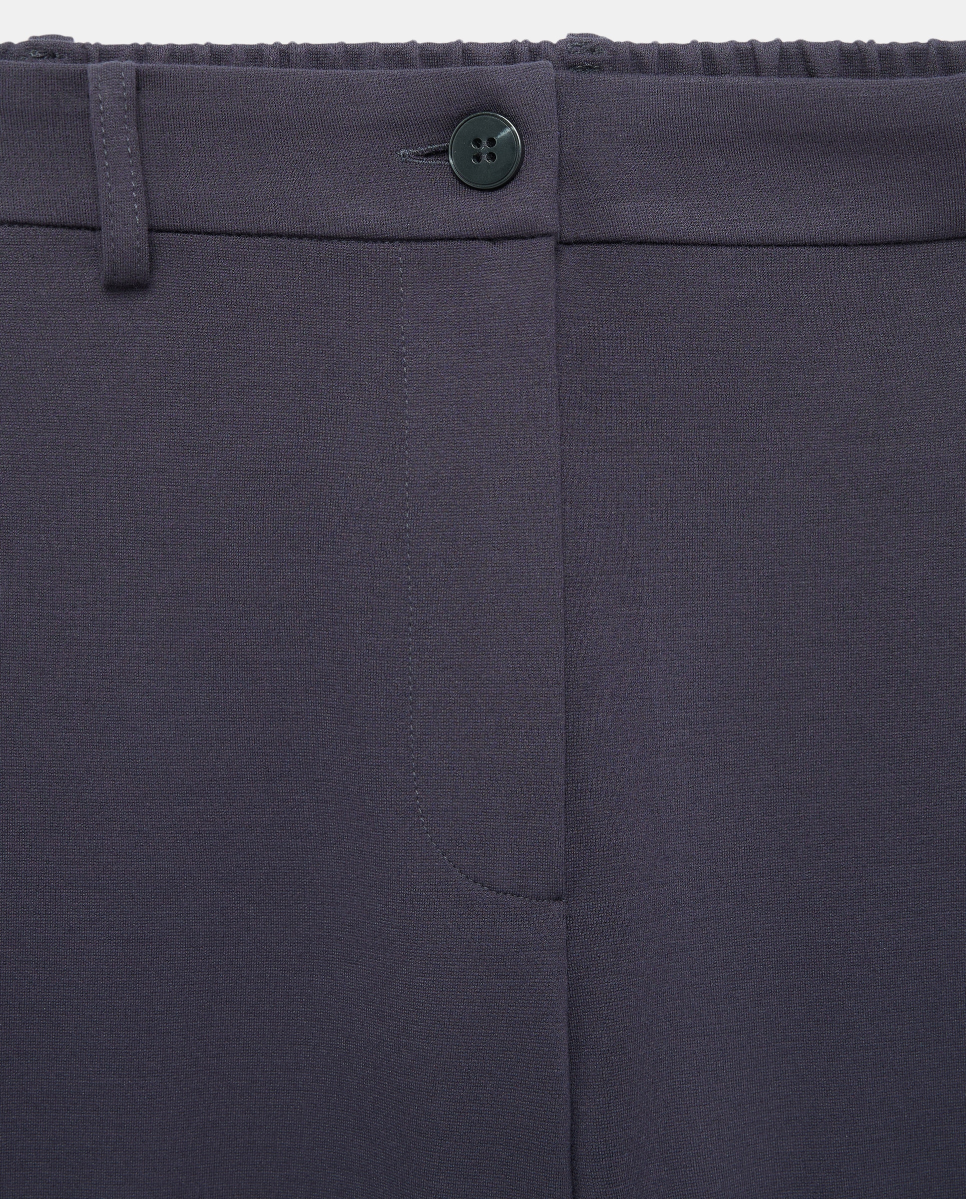 Pantalón semipitillo liso de mujer - Woman El Corte Inglés - Marino Marino-5