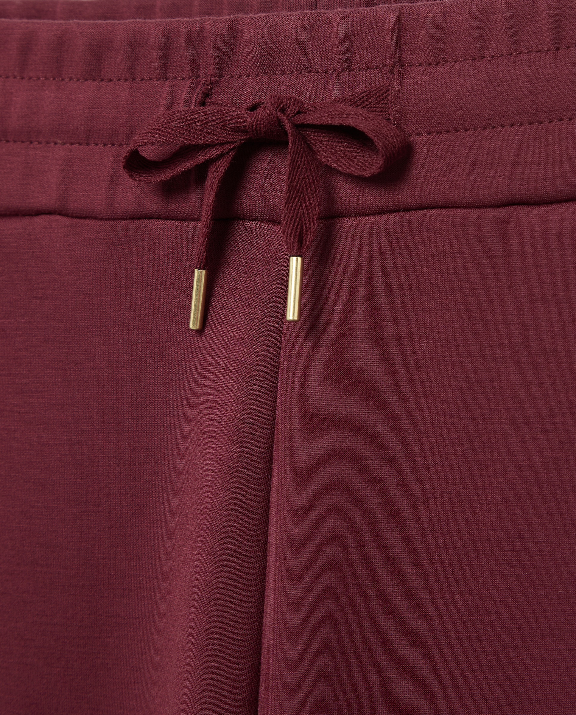 Pantalón circular ancho de mujer - Woman El Corte Inglés - 290 Burdeos 290 Burdeos-5