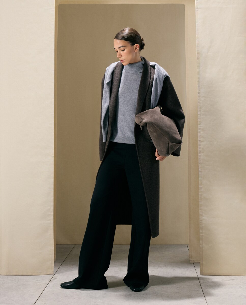 Imagen 0 de Pantalón legging liso de mujer Negro