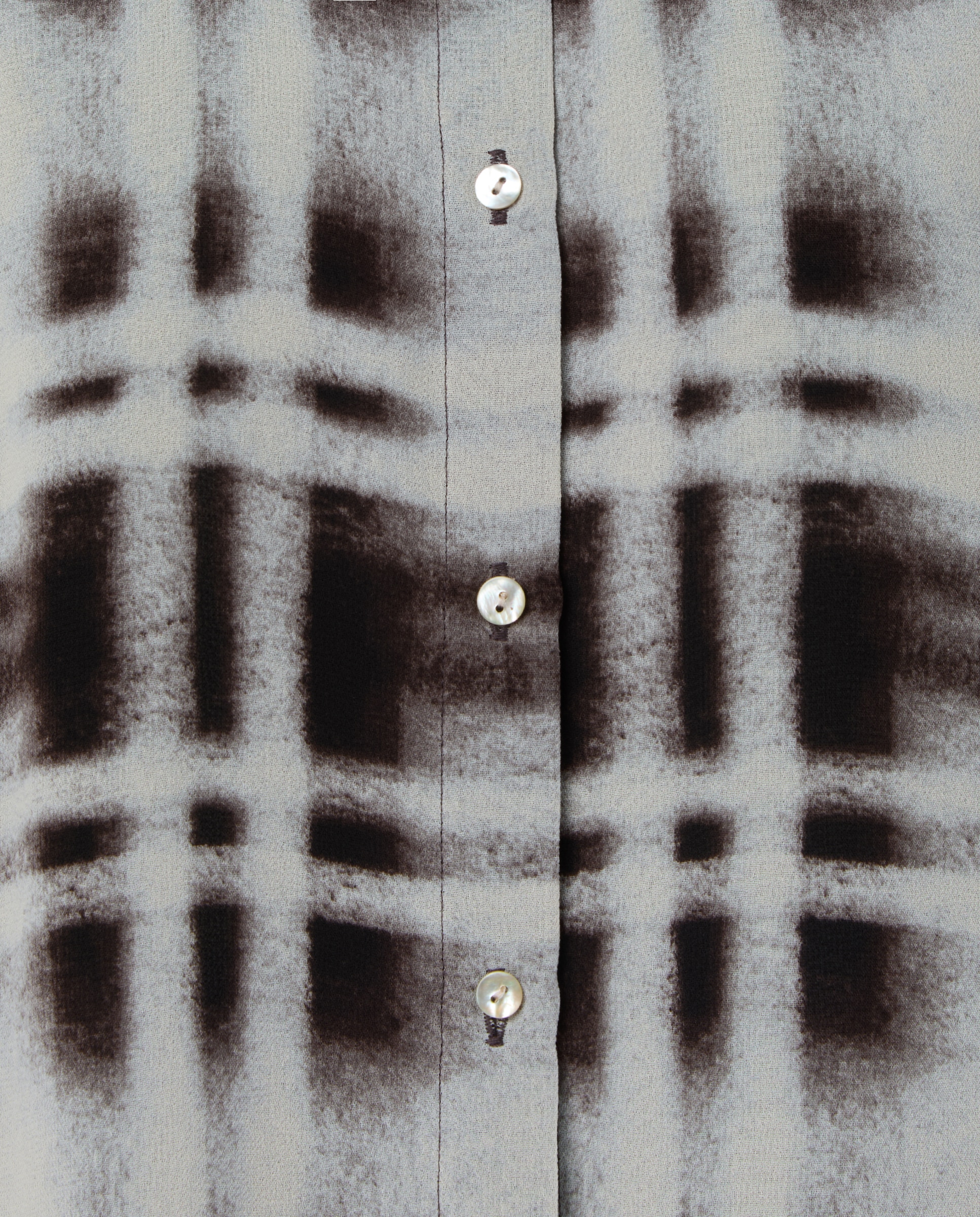 Blusa de Manga Comprida Estampada Branco-5