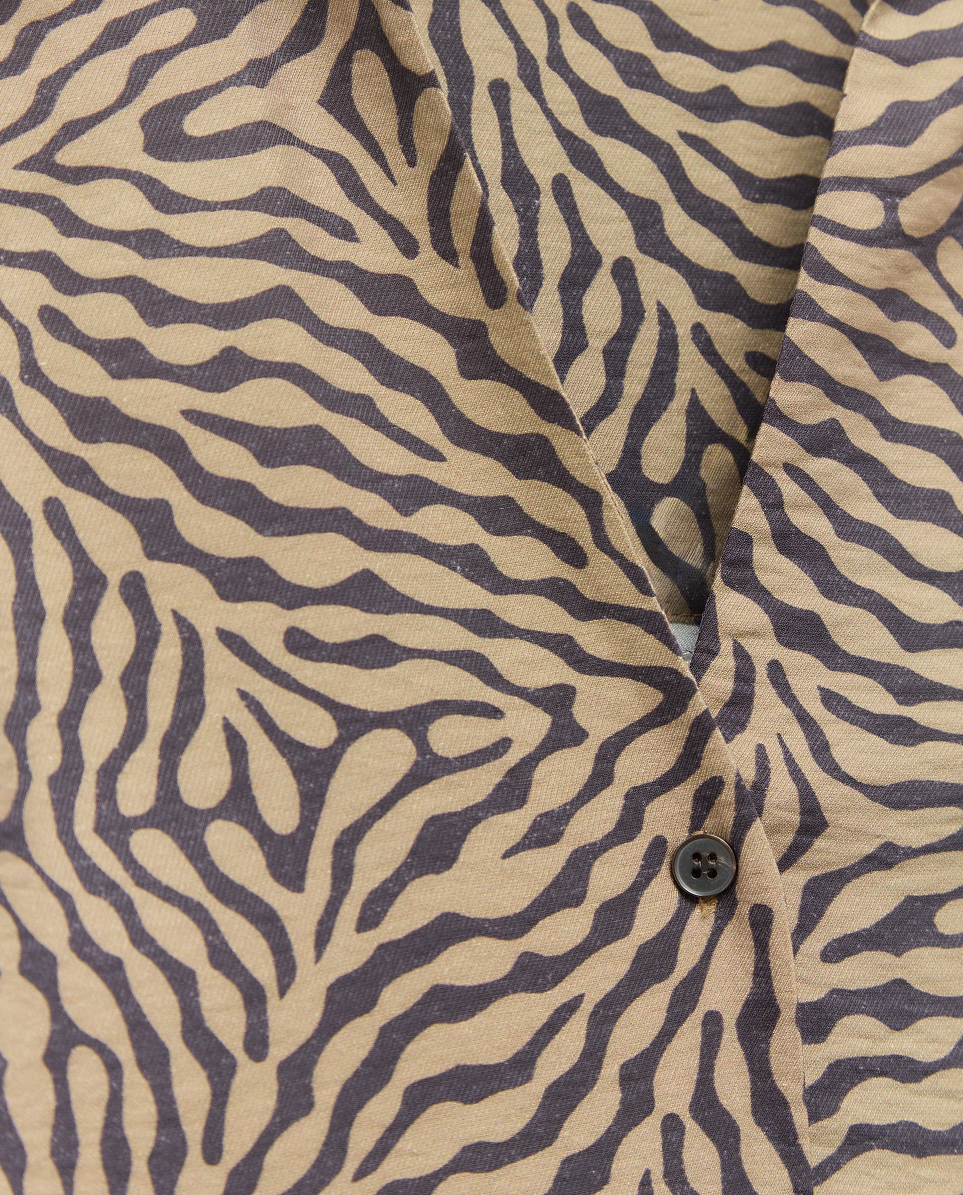 Top polero animal print - Woman El Corte Inglés - Rojo Verde-5