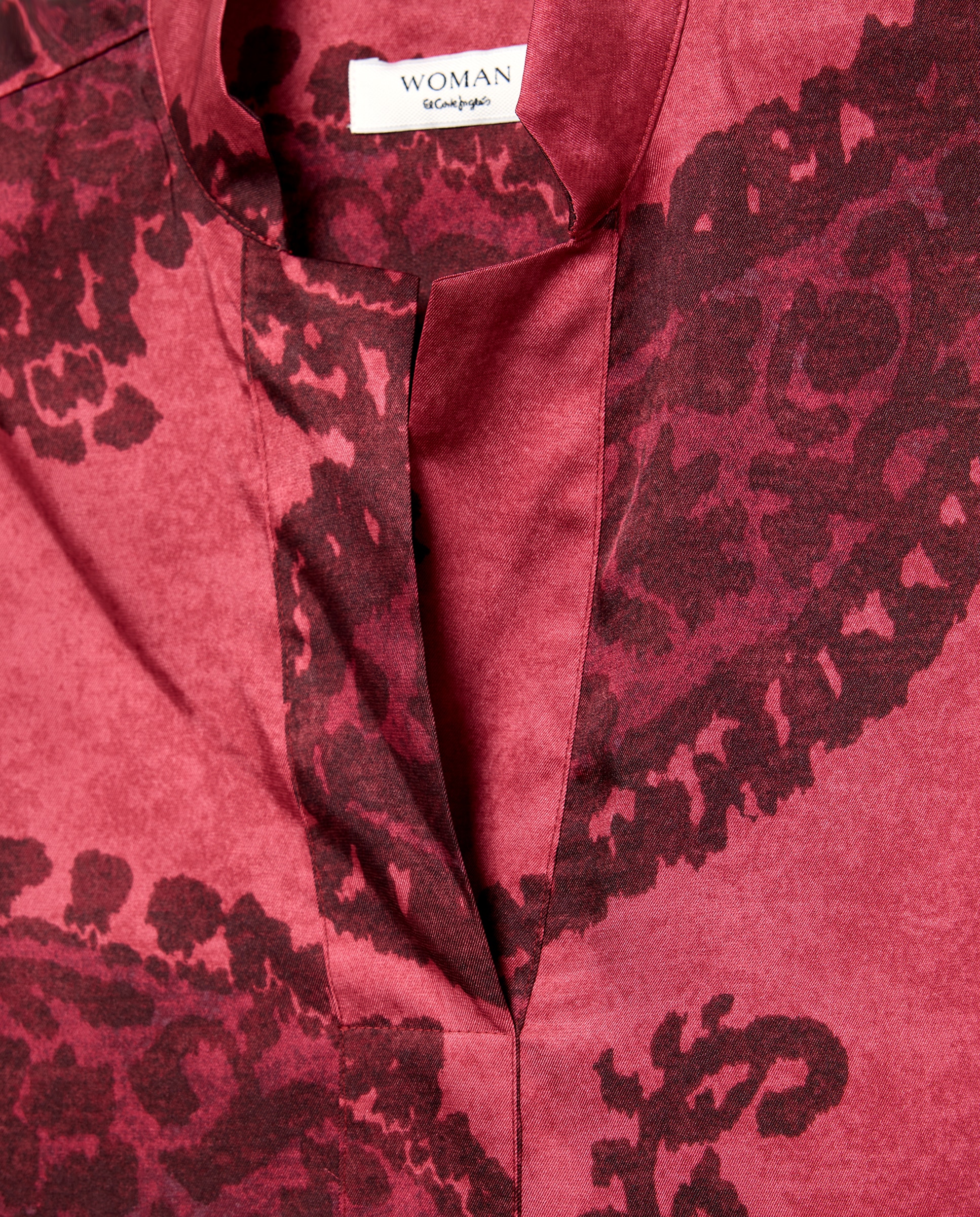 Blusa de Manga Comprida e Estampado Rosa-5