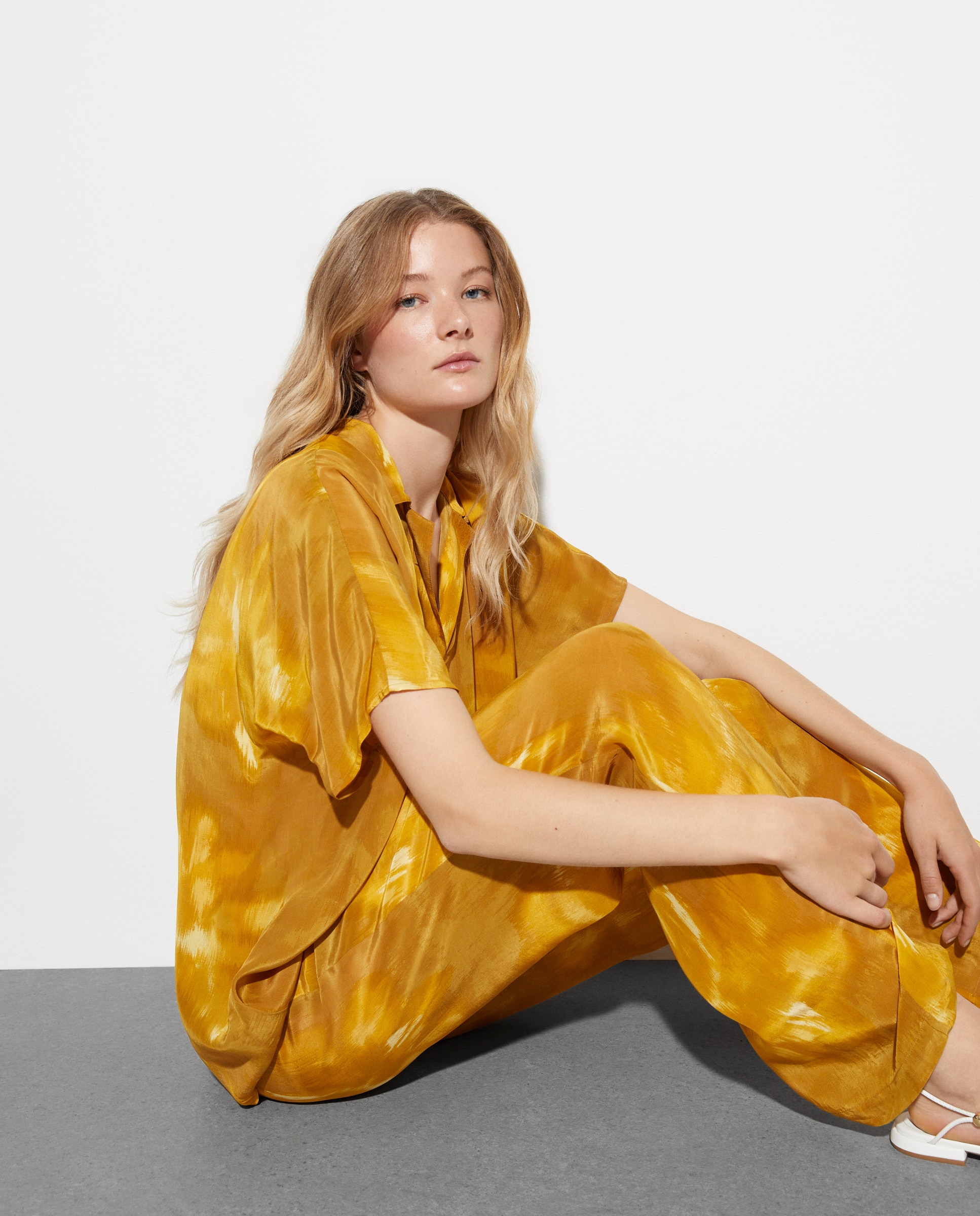 Top de Manga Curta Castanho-2