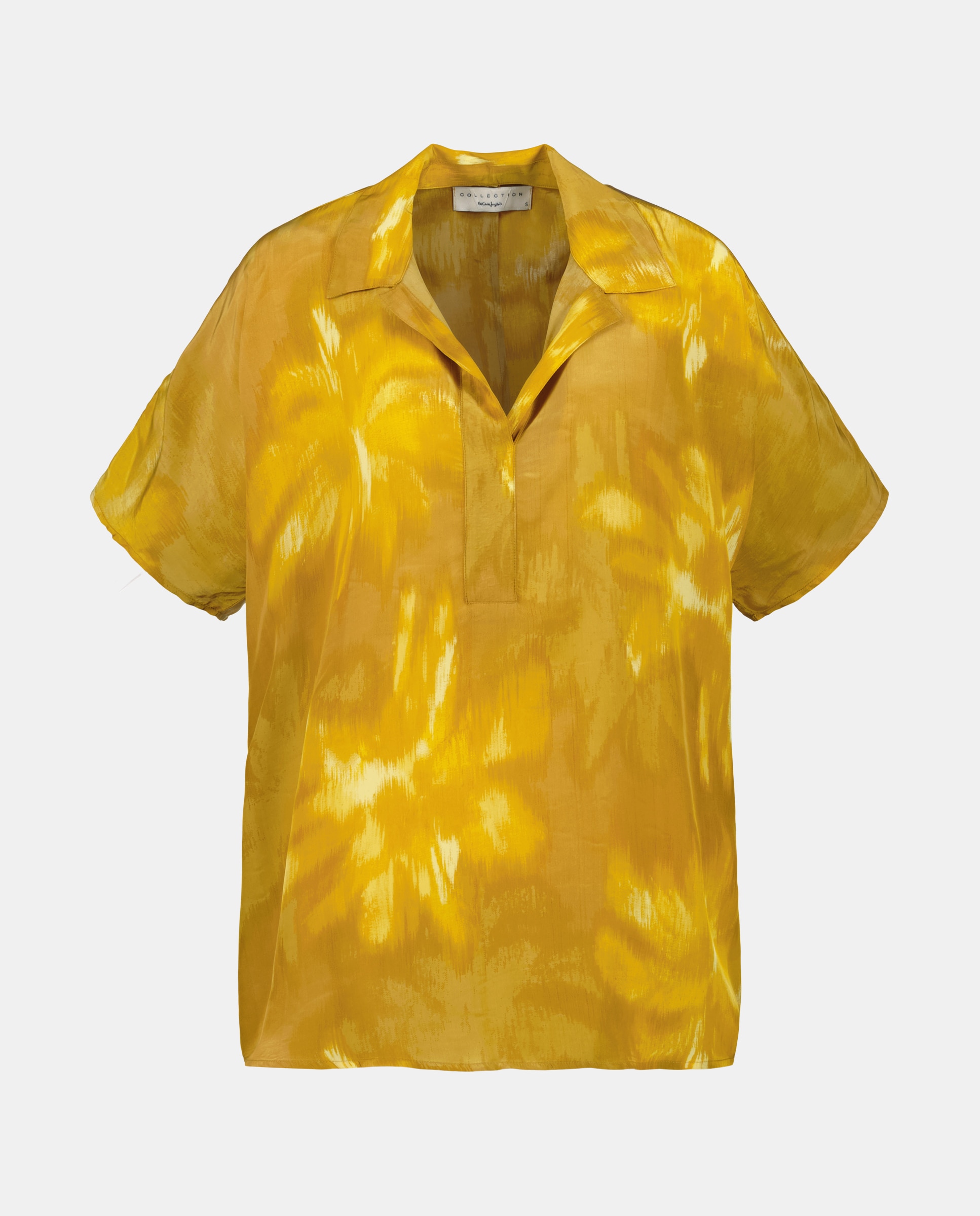 Top de Manga Curta Castanho-5