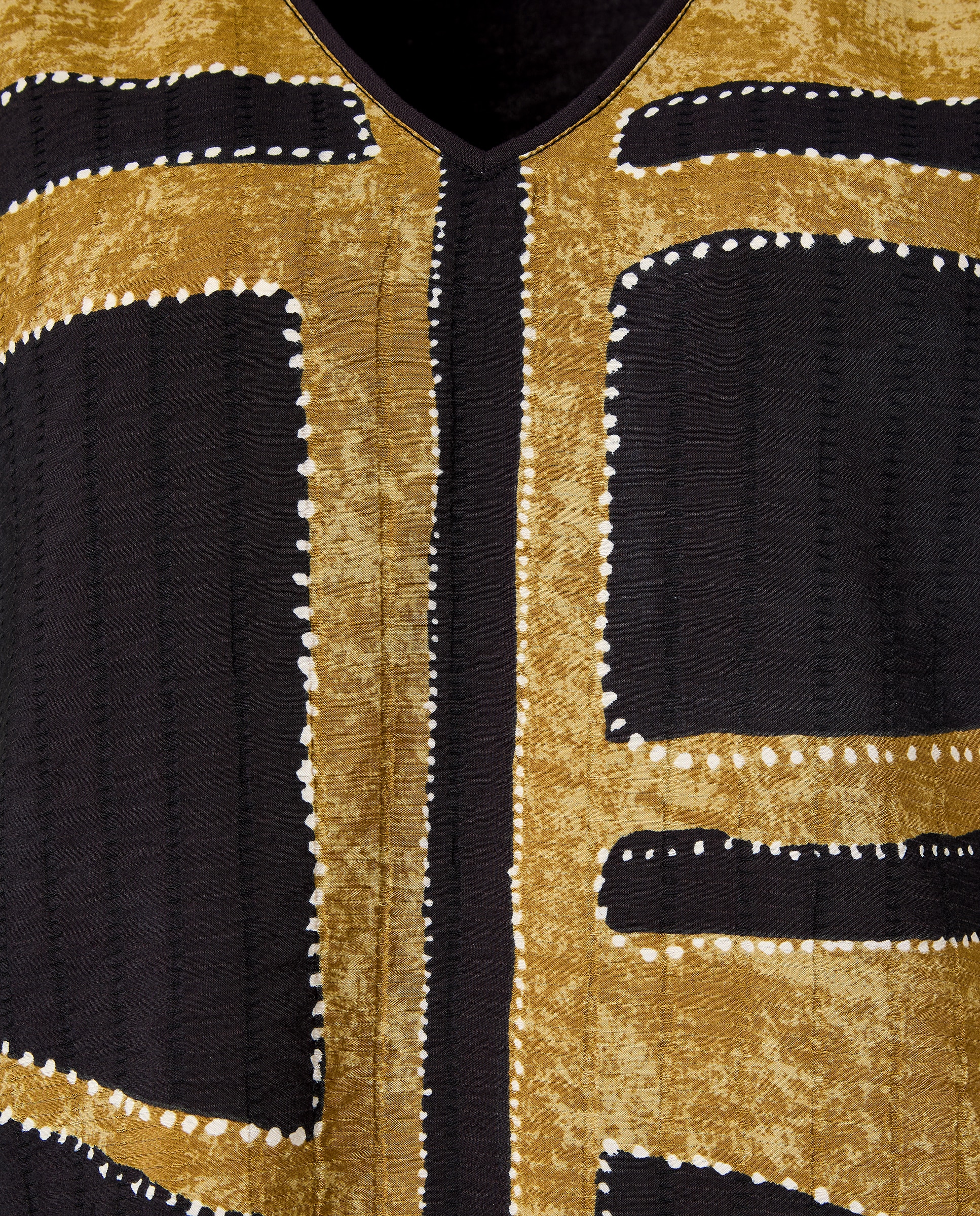 Top de Manga Curta Castanho-5