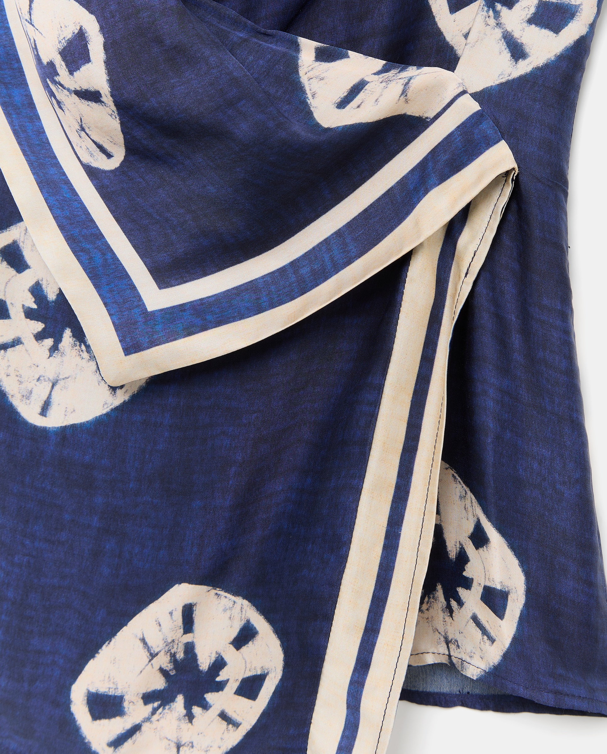 Top de mujer cruzado Ikat - Woman El Corte Inglés - Azul Azul-5