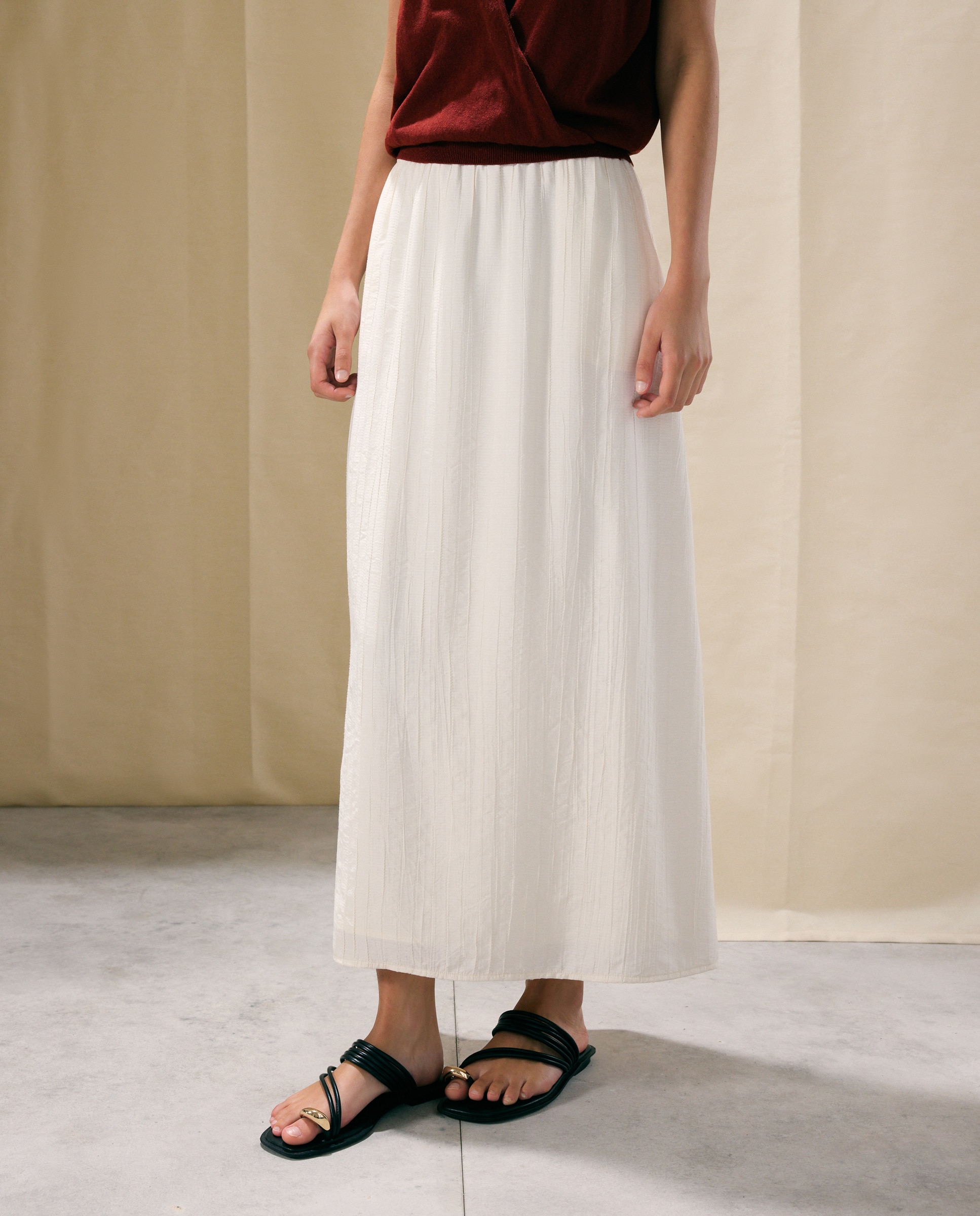Saia Jogger Texturada 120 Cru-2