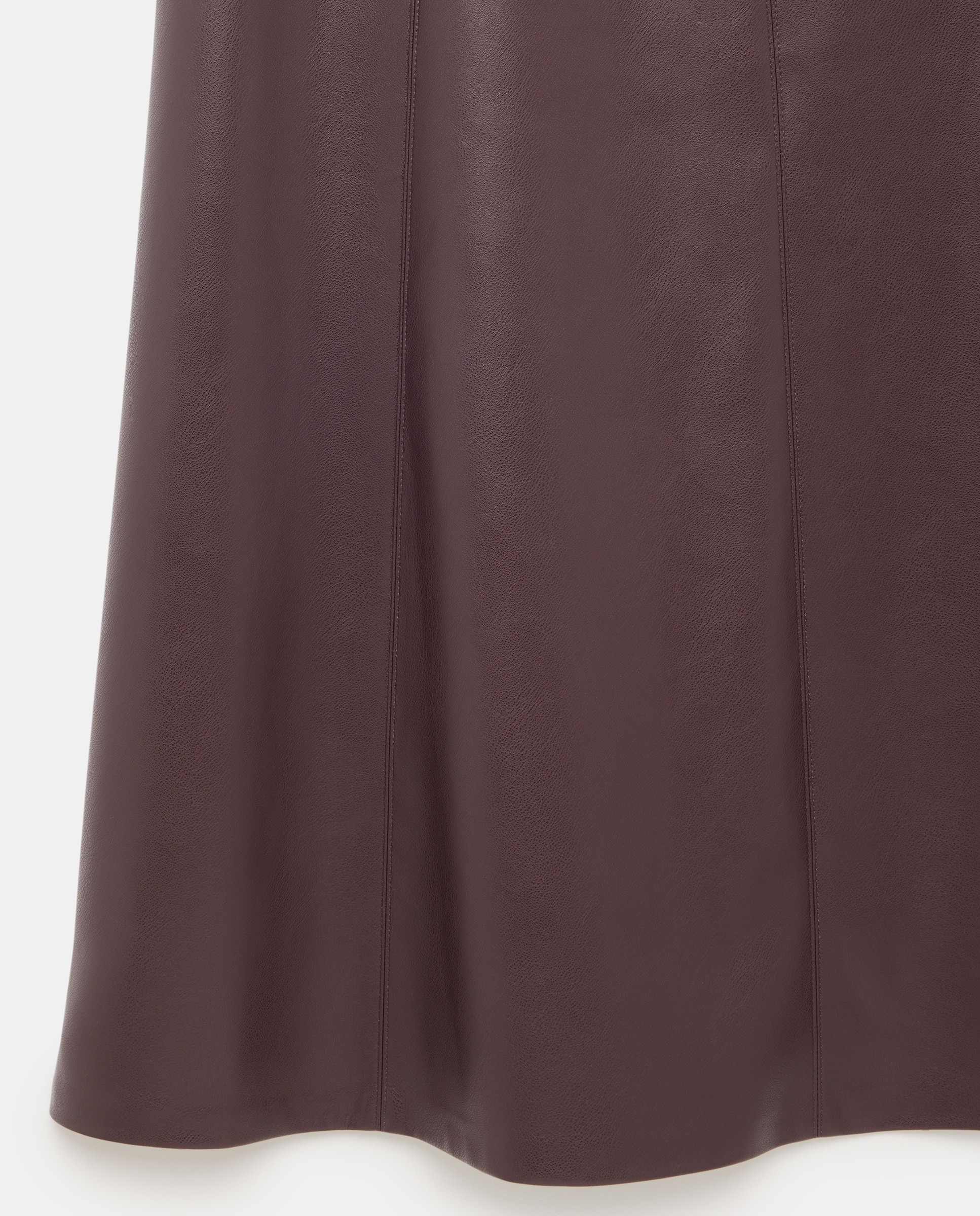 Falda larga lisa de mujer - Woman El Corte Inglés - Plomo Plomo-5
