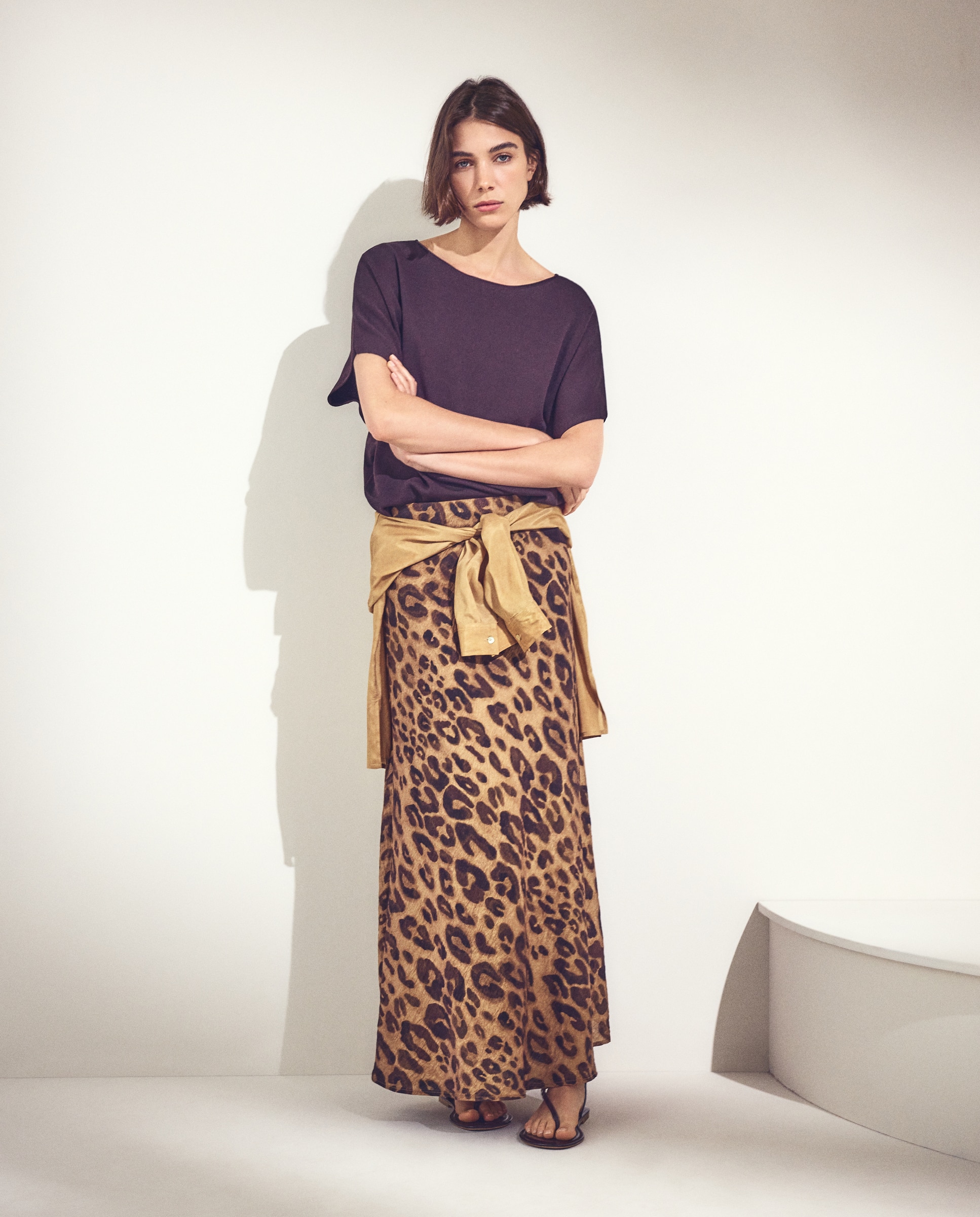 Imagem 0 de Saia com Animal Print