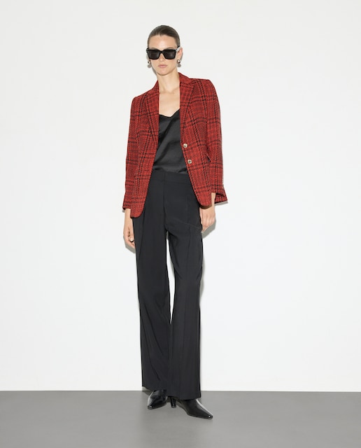 Imagen 0 de Blazer estampado de mujer