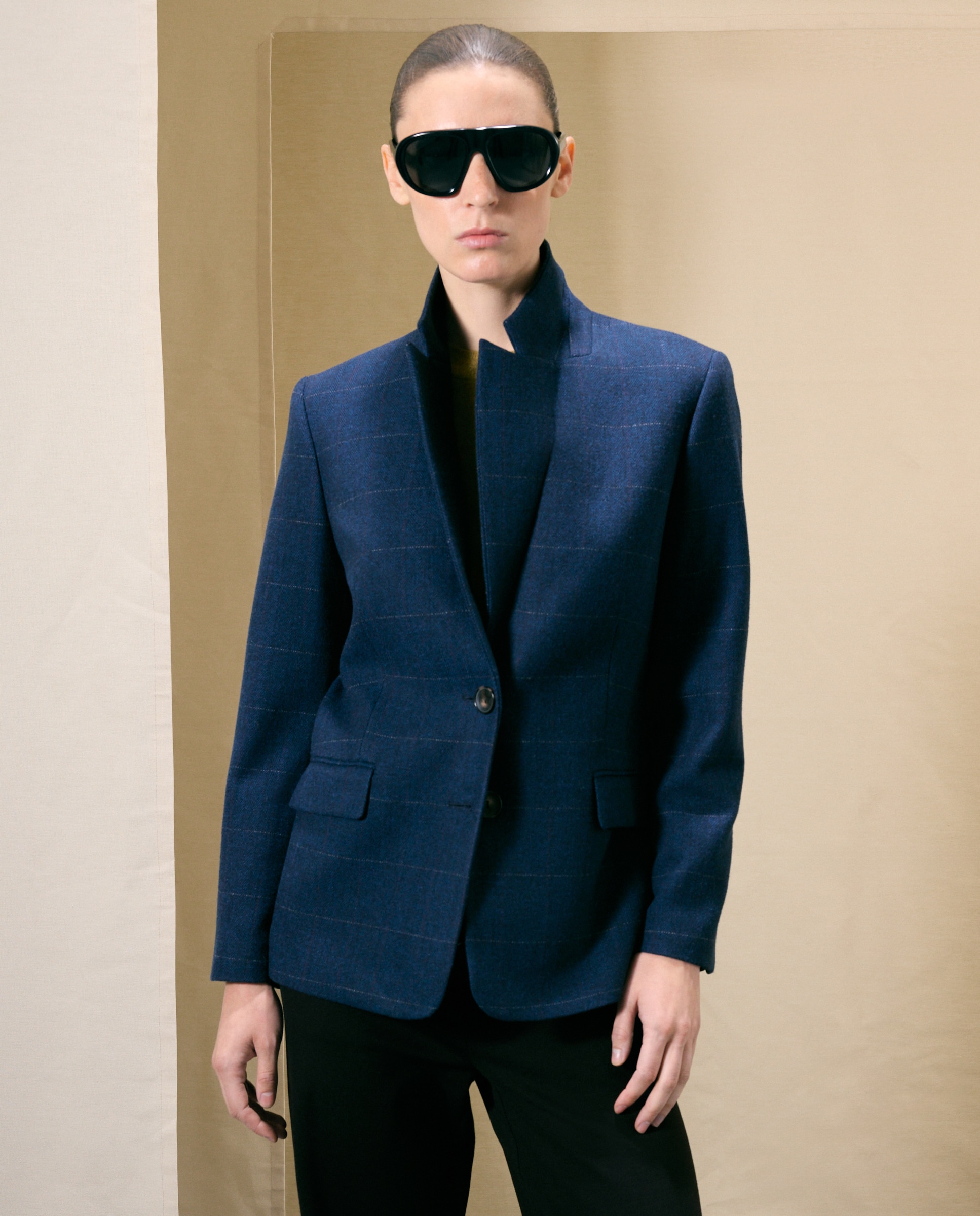 Imagen 1 de Chaqueta de mujer lisa 400 Azul
