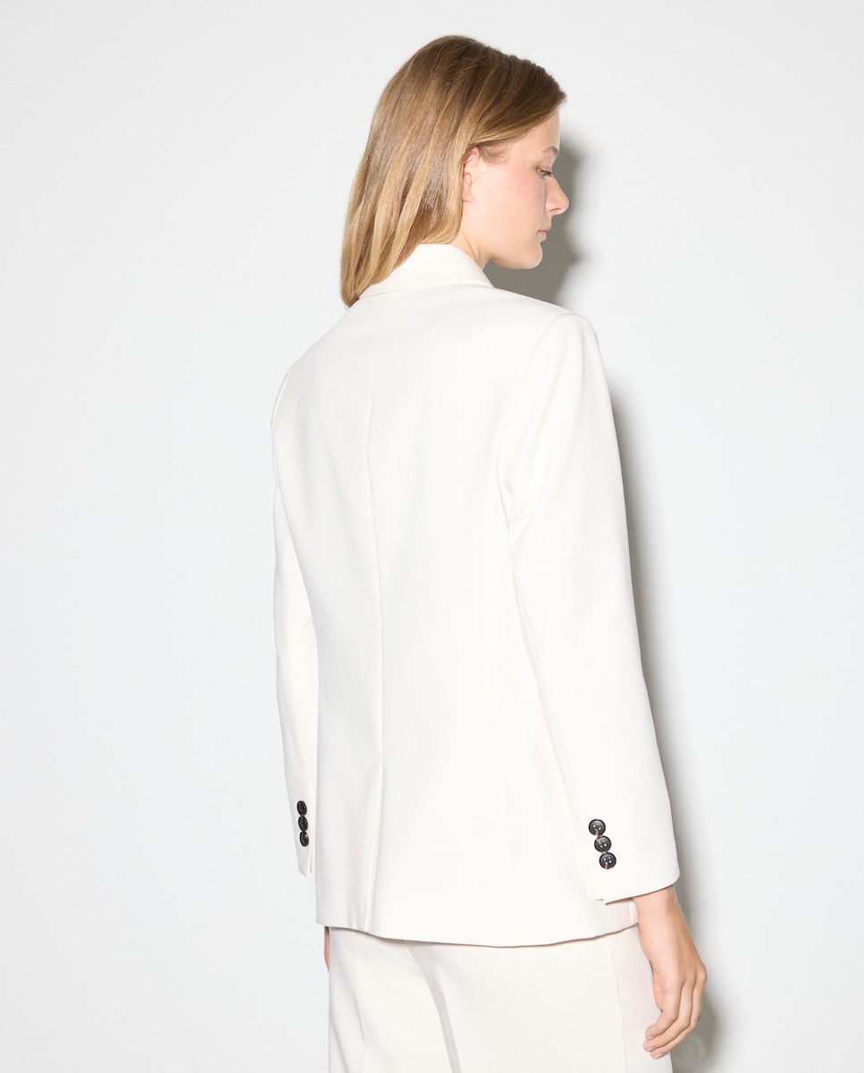 Blazer liso cruzado 120 Cru-3