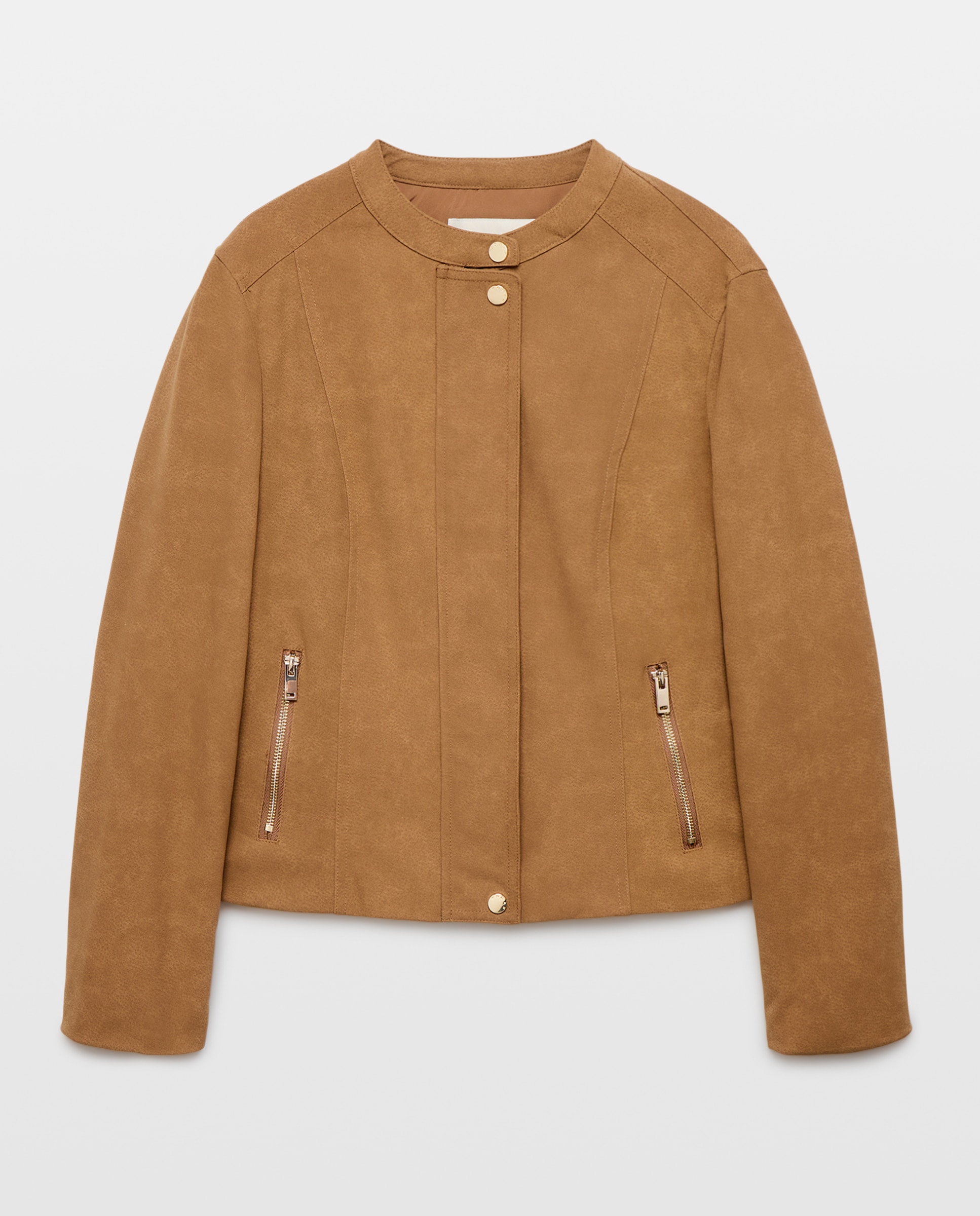 Cazadora de mujer lisa de pecari - Woman El Corte Inglés - 730 Camel 730 Camel-5