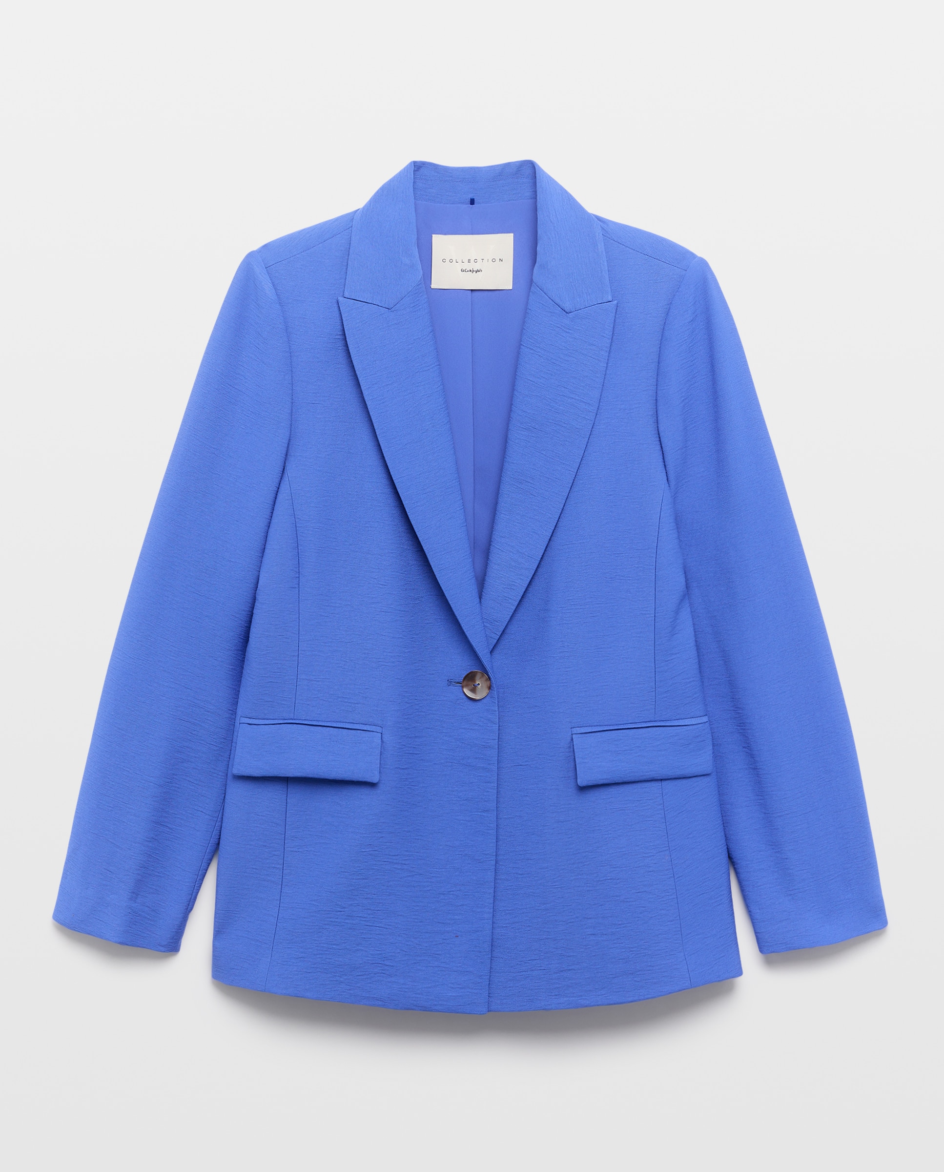 Blazer Liso com Lavagem 440 Azulão-5