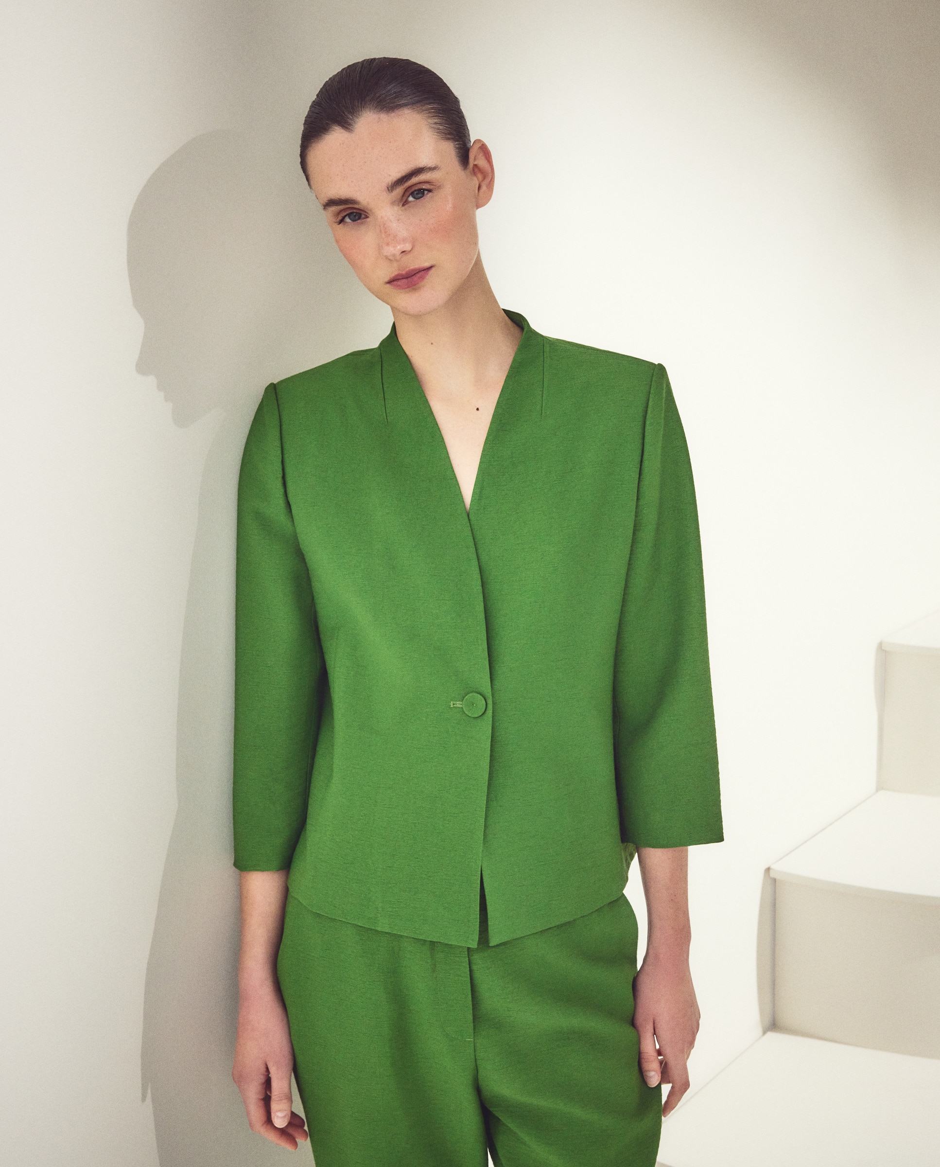 Imagem 0 de Blazer Liso com Lavagem