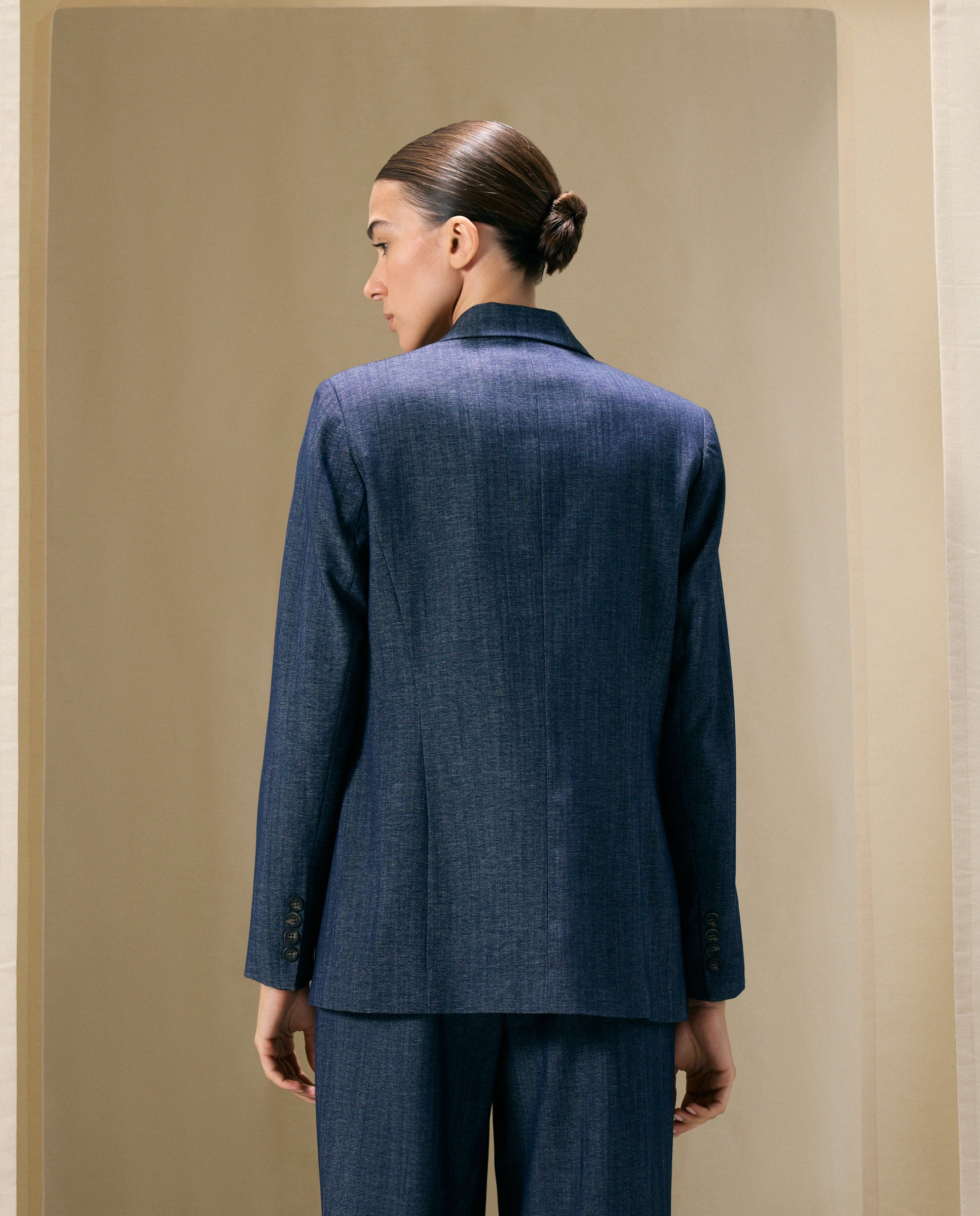Blazer com Fantasia Azul-marinho-2