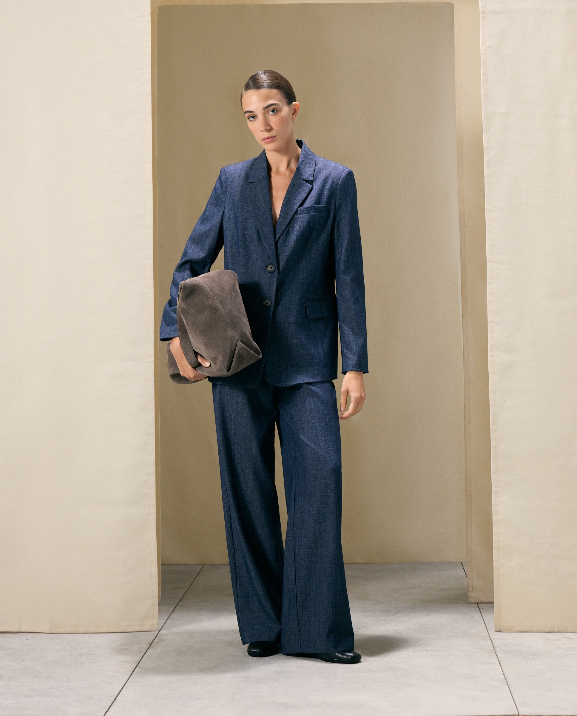 Blazer com Fantasia Azul-marinho-3