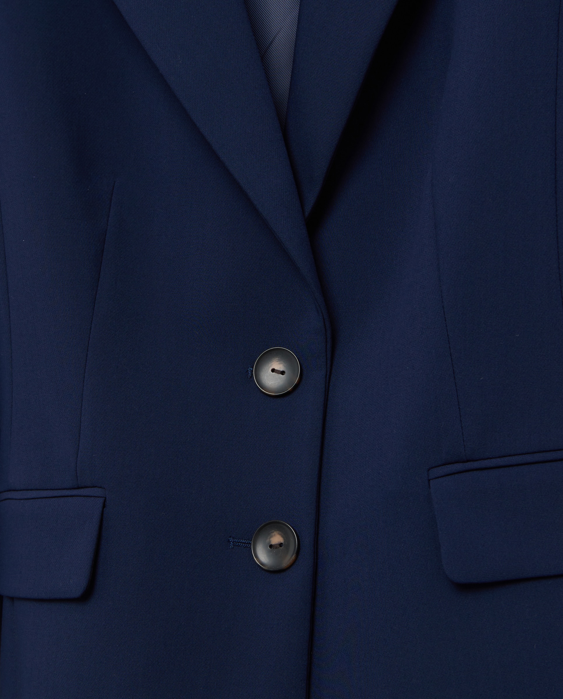 Blazer de mujer lisa - Woman El Corte Inglés - Azul marino Azul marino-5