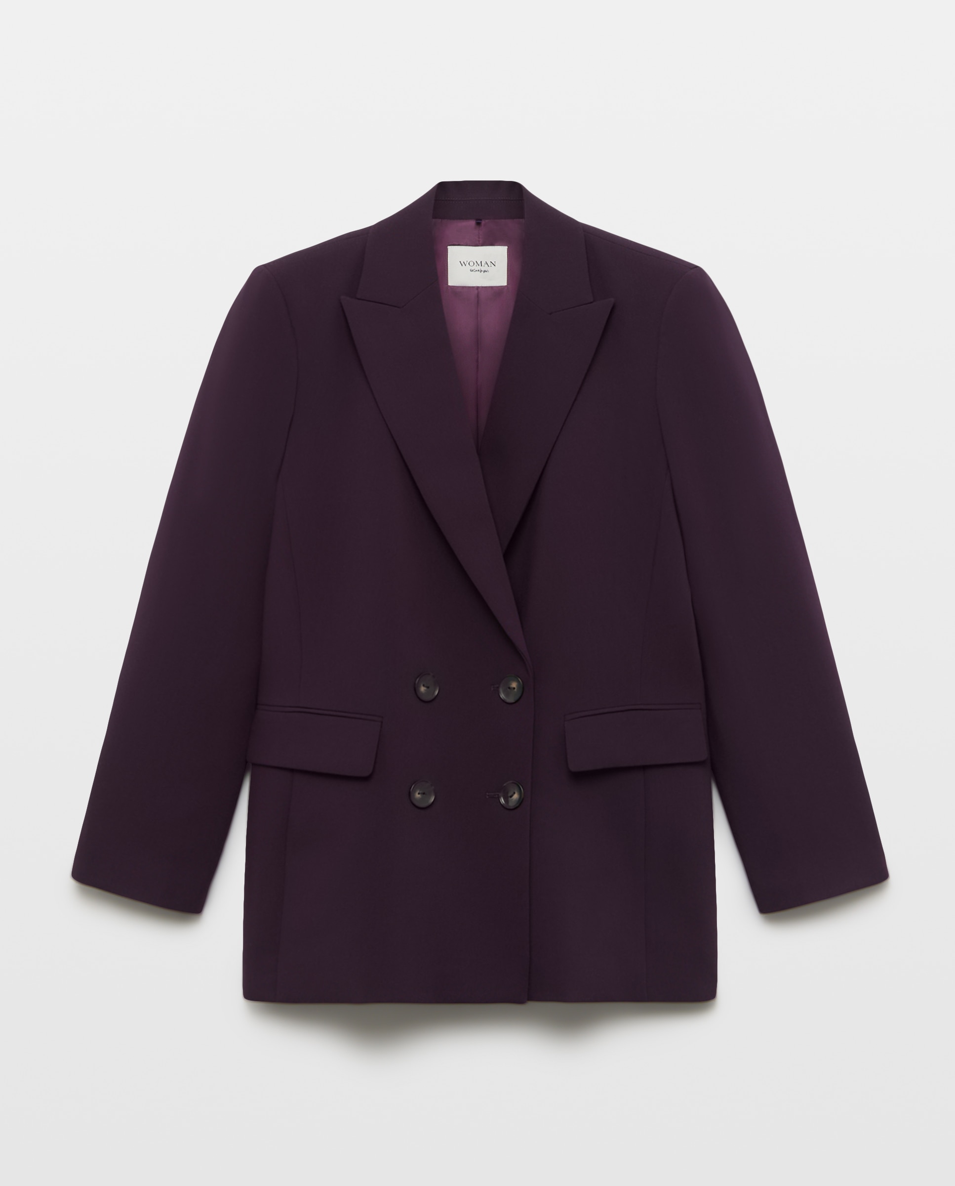 Blazer cruzado Roxo-4